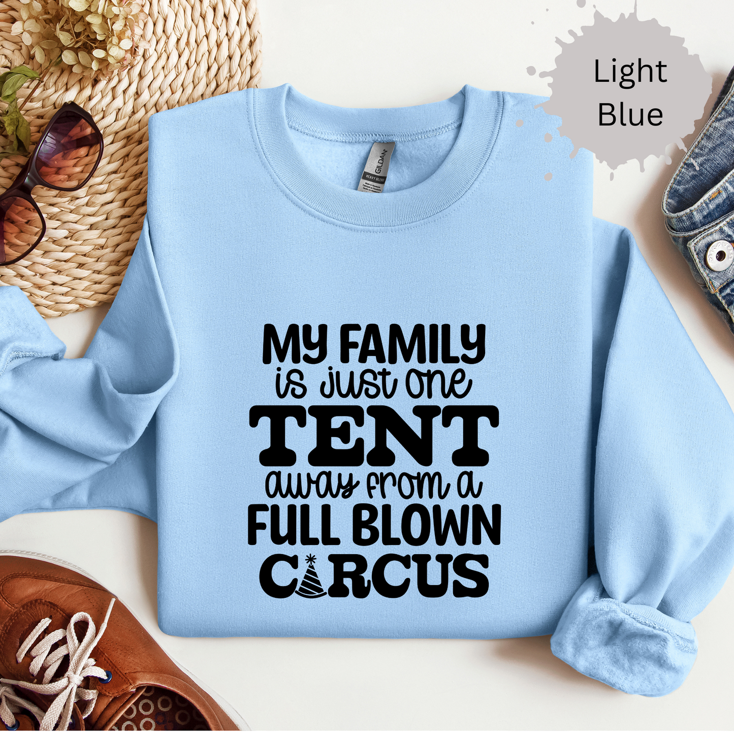 Family Circus Crewneck Sweatshirt