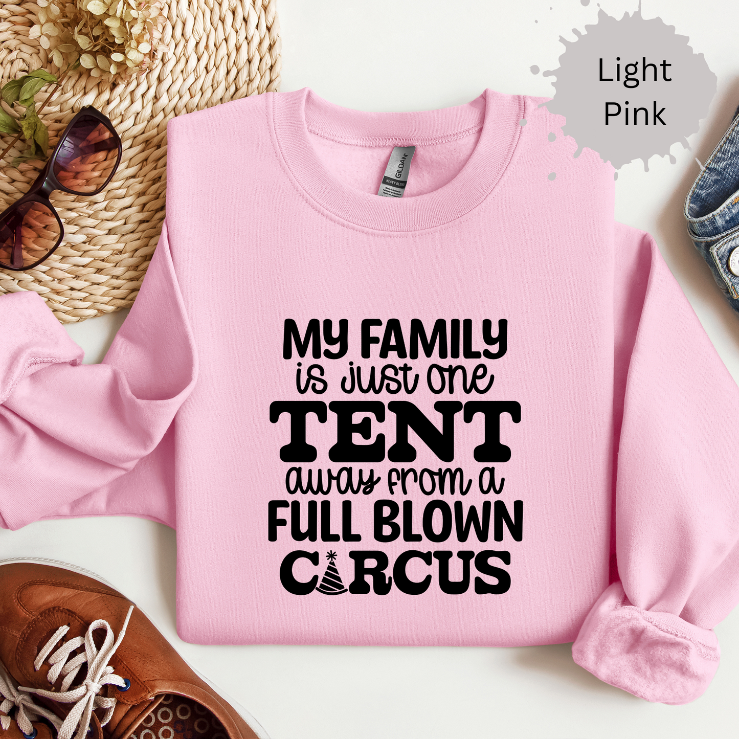 Family Circus Crewneck Sweatshirt