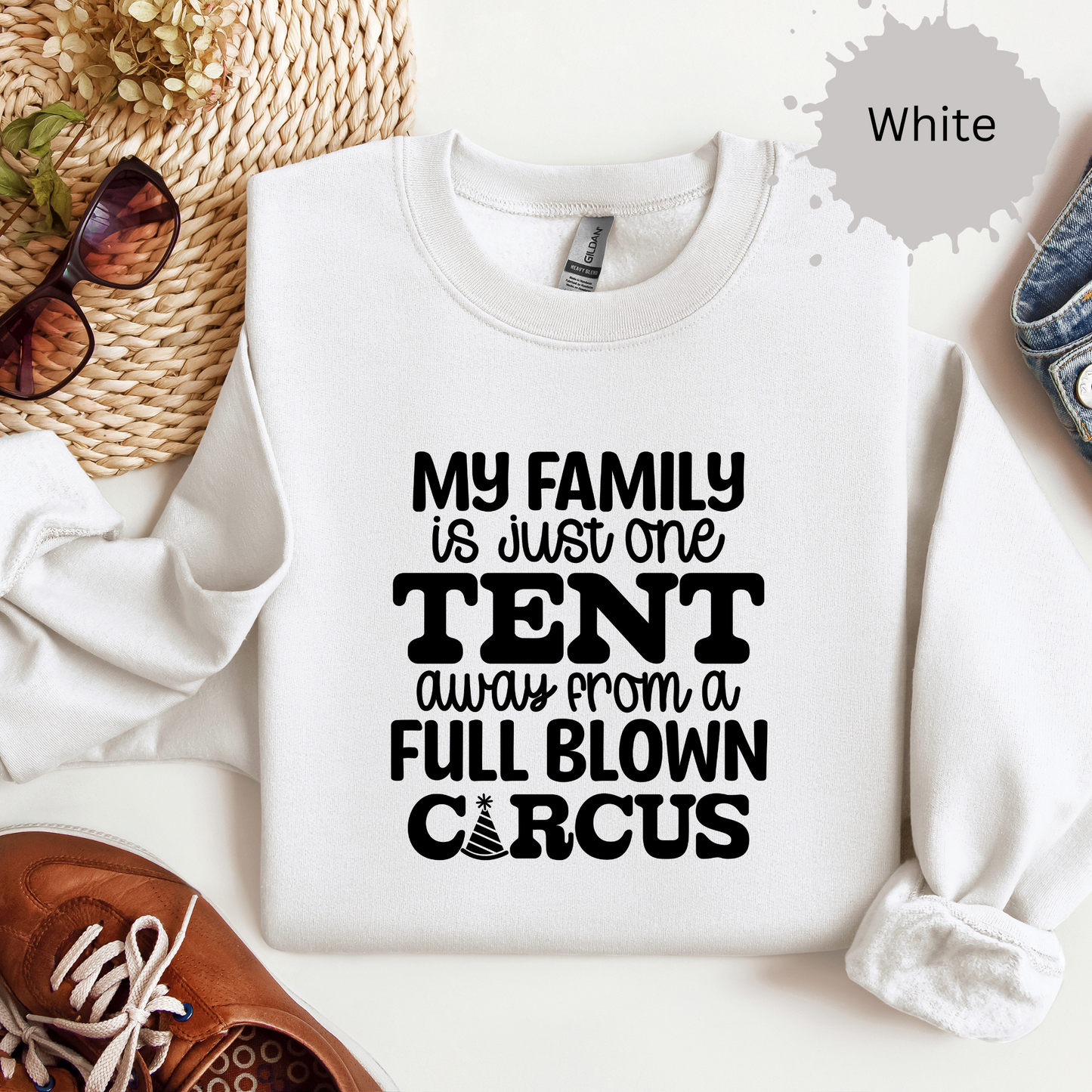 Family Circus Crewneck Sweatshirt