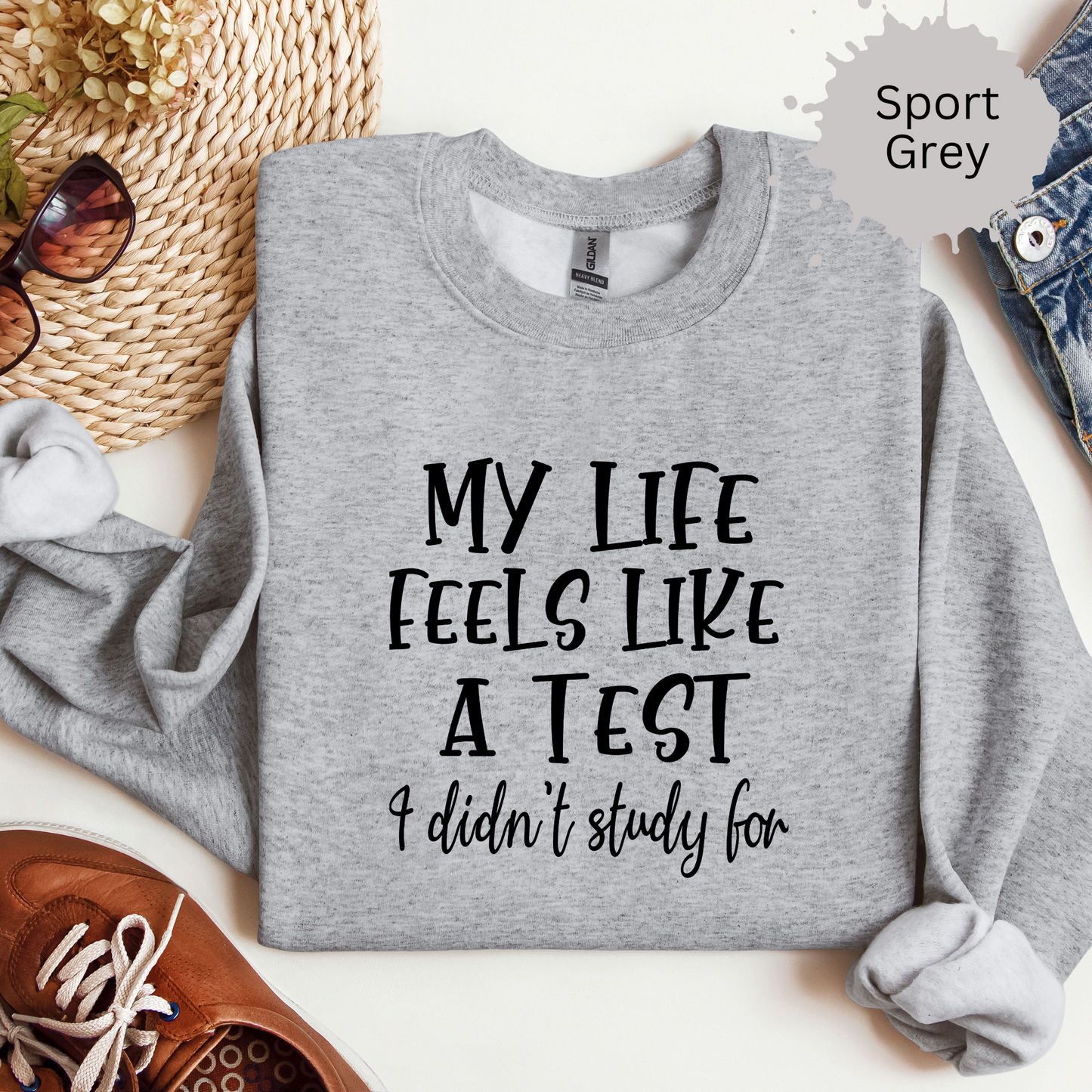 Failed Life Test Crewneck Sweatshirt