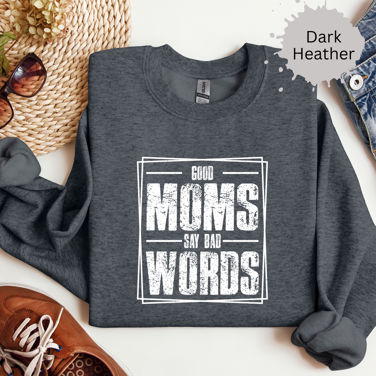 Parenting with Profanity Crewneck Sweatshirt