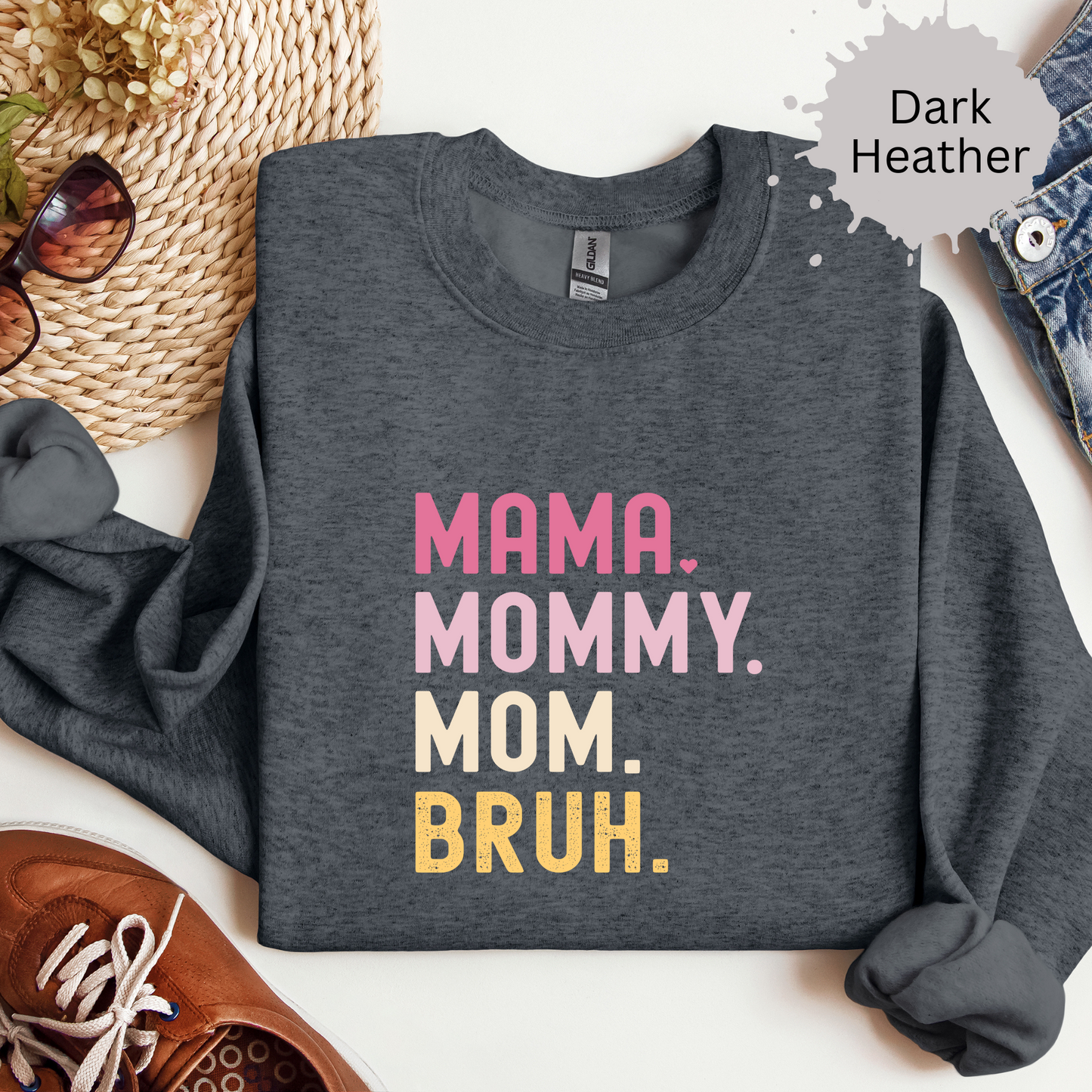 The Evolution of Mom Crewneck Sweatshirt