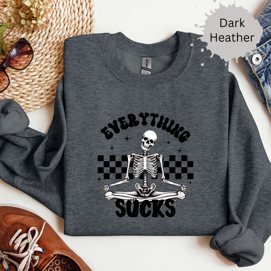 Everything Sucks Crewneck Sweatshirt