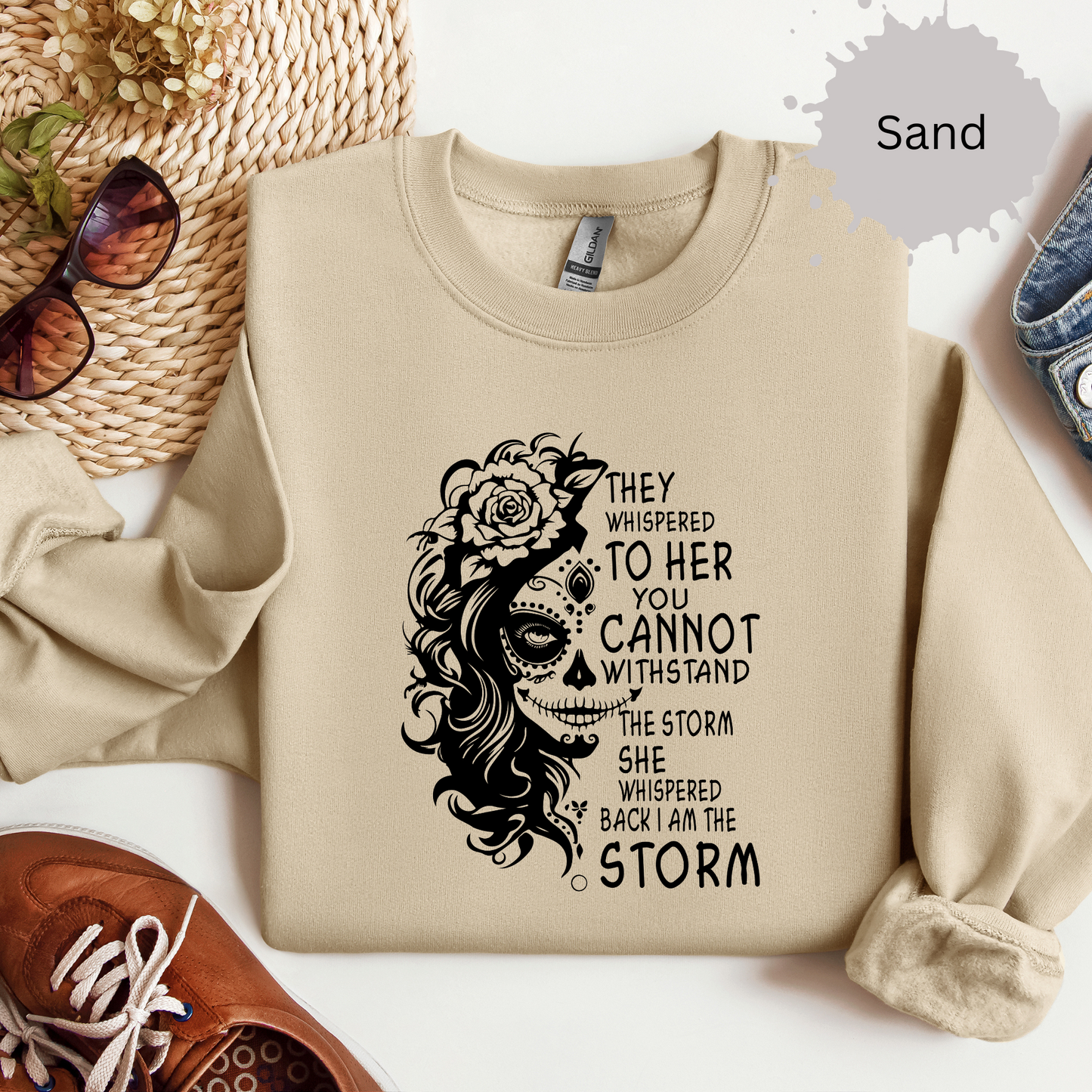 I Am the Storm Crewneck Sweatshirt