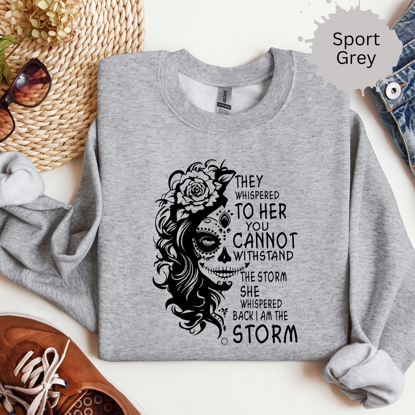 I Am the Storm Crewneck Sweatshirt