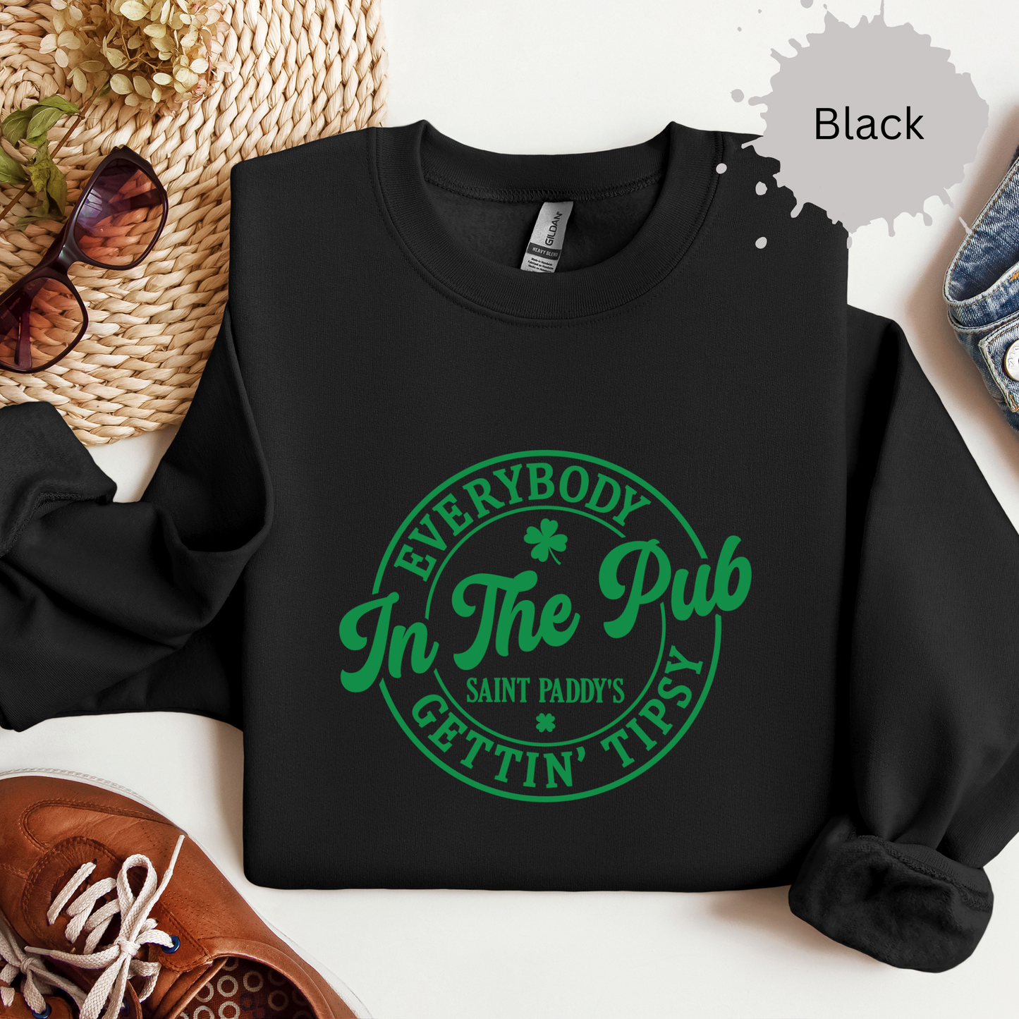 Tipsy in the Pub Crewneck Sweatshirt