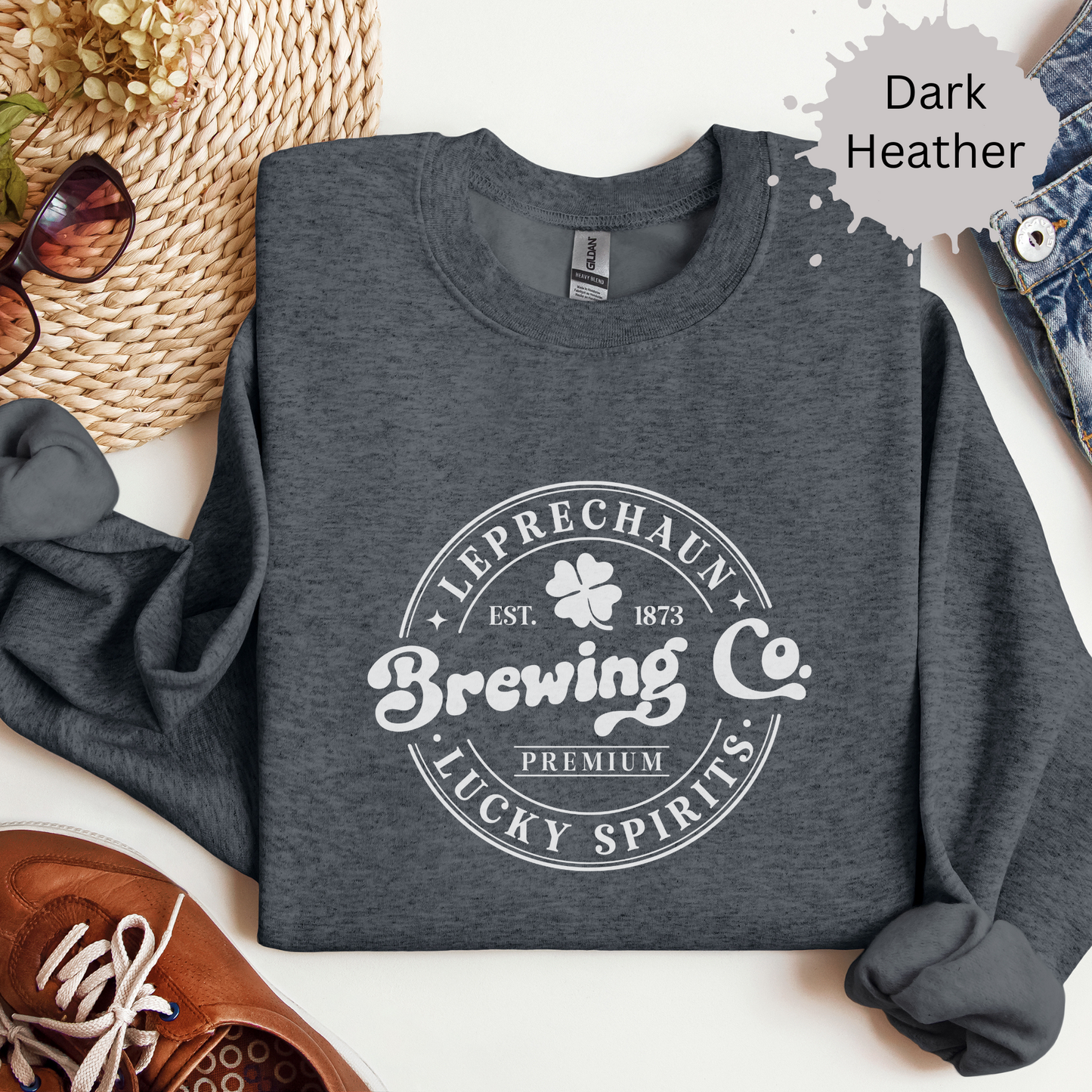 Leprechaun Brewing Company Crewneck Sweatshirt