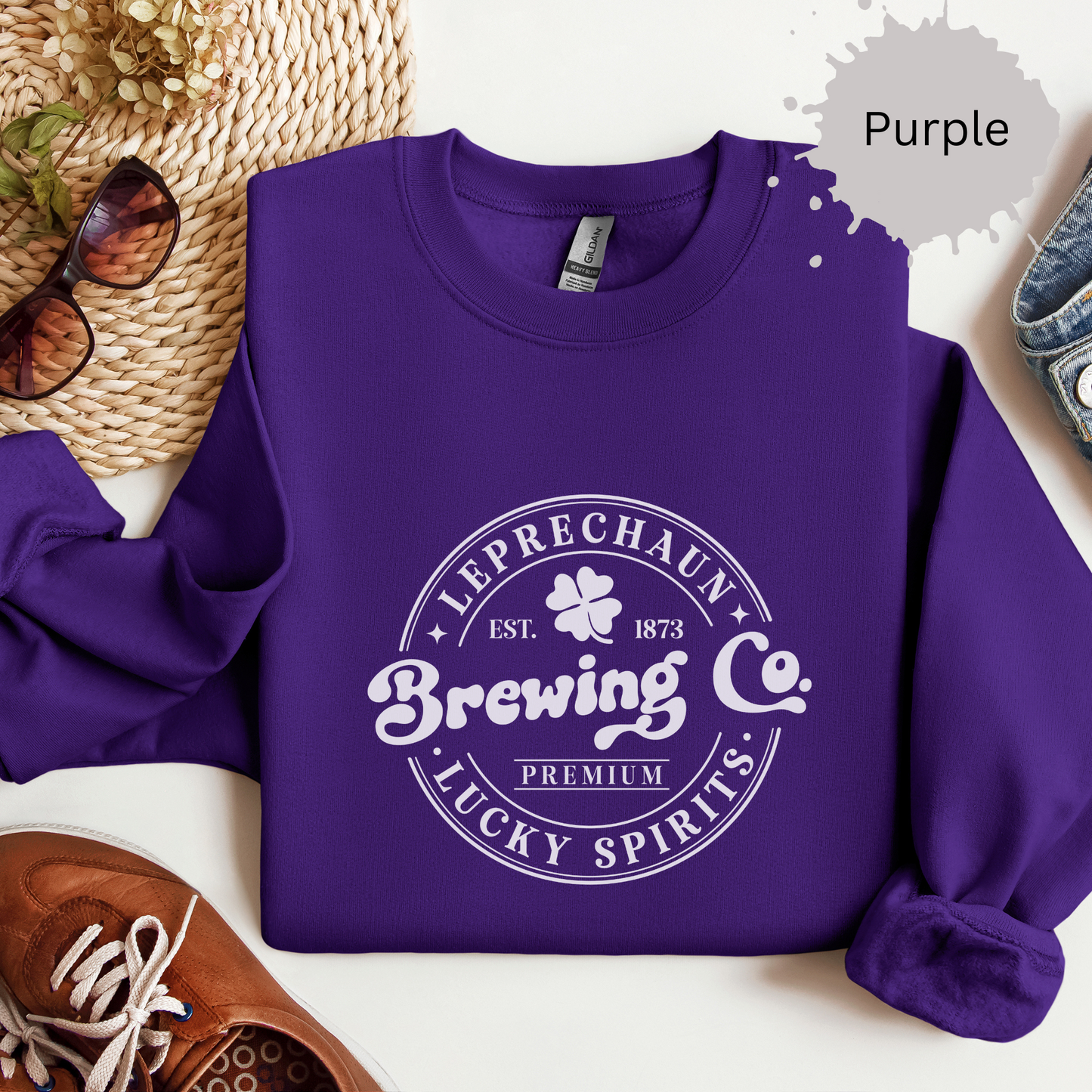 Leprechaun Brewing Company Crewneck Sweatshirt