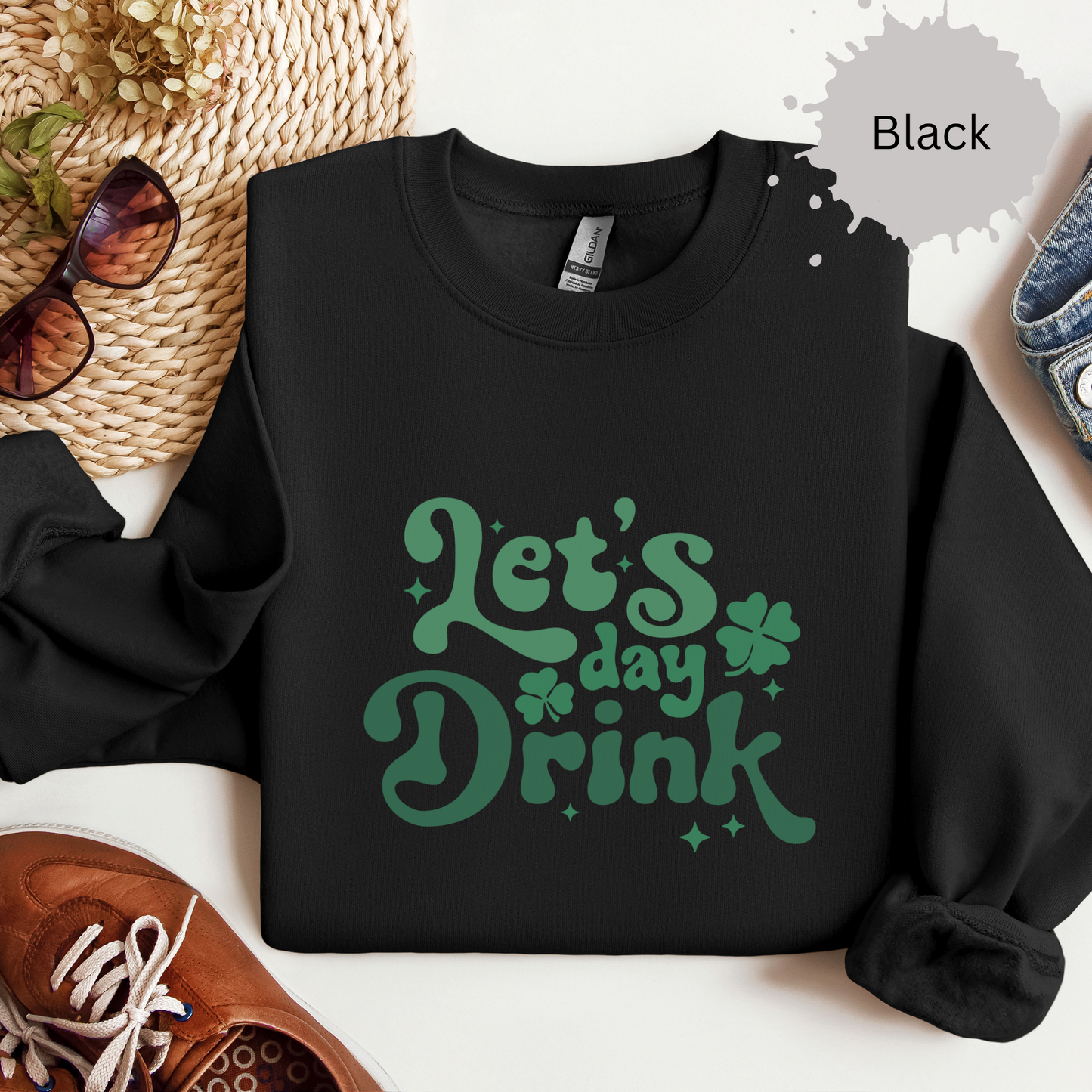 Day Drinking Crewneck Sweatshirt