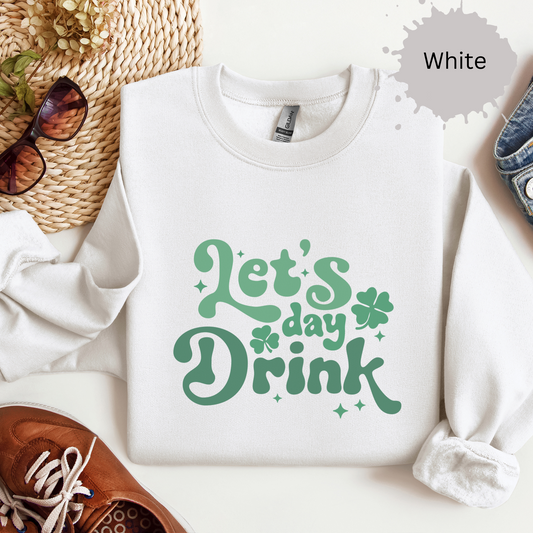 Day Drinking Crewneck Sweatshirt