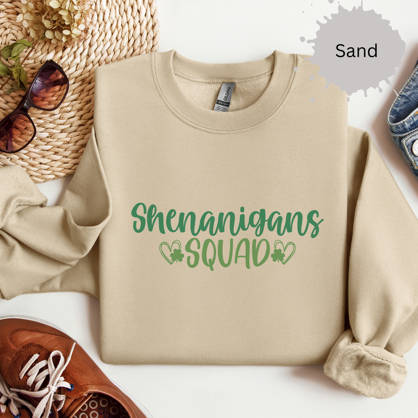 Shenanigans Squad Crewneck Sweatshirt