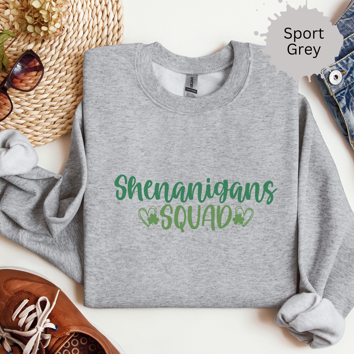 Shenanigans Squad Crewneck Sweatshirt