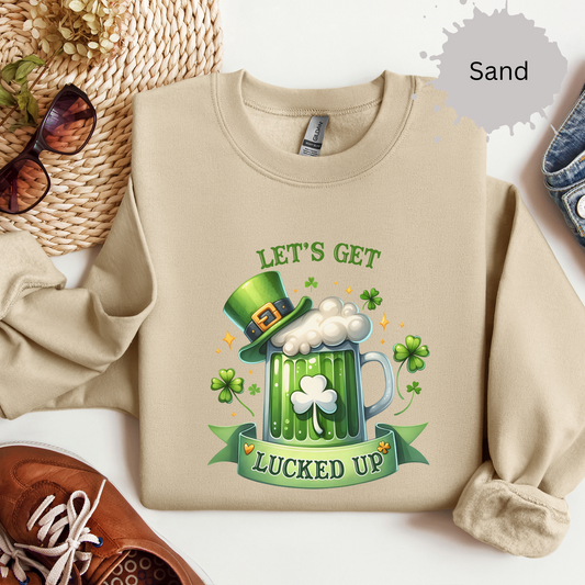 Getting Lucked Up Crewneck Sweatshirt