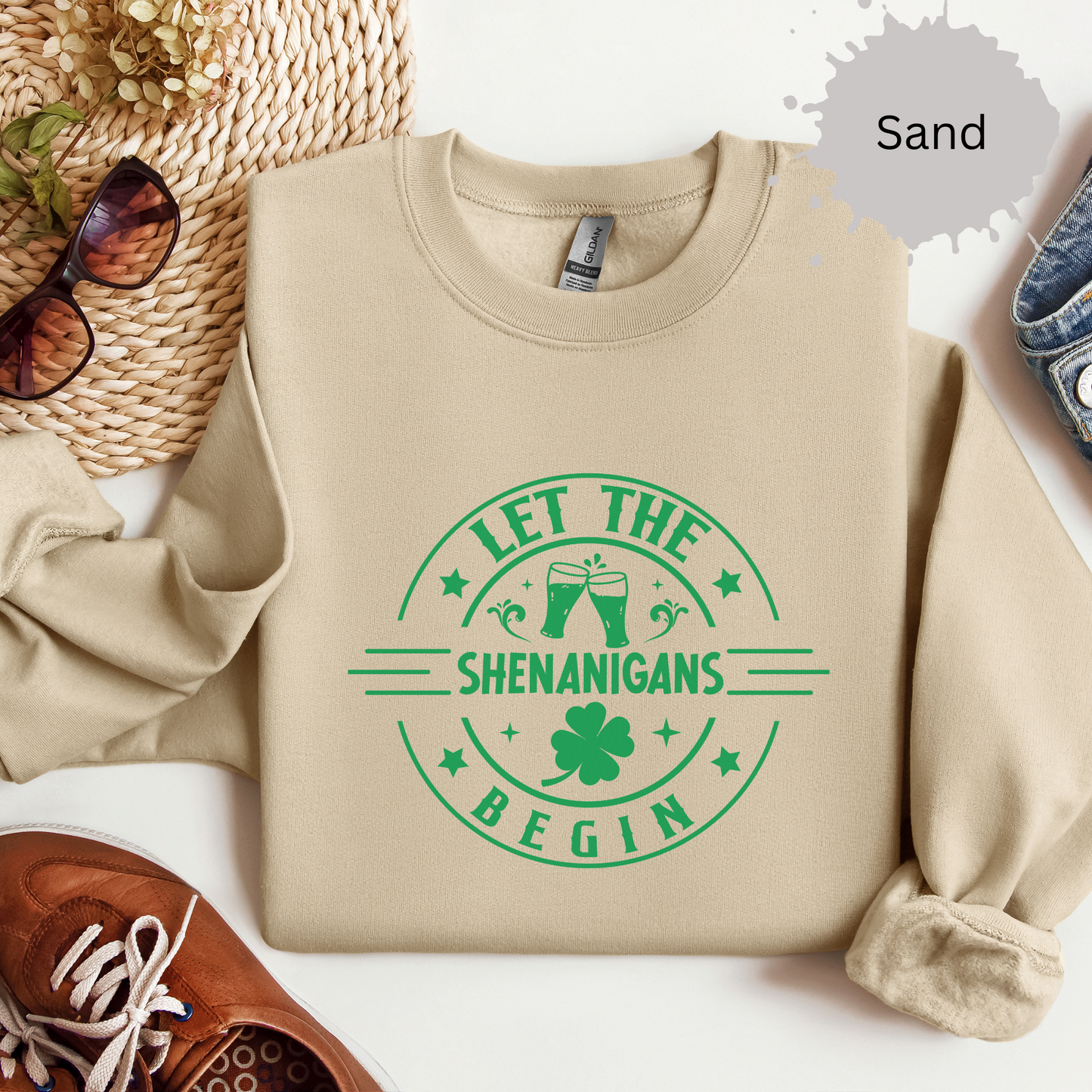 Shenanigans Galore Crewneck Sweatshirt