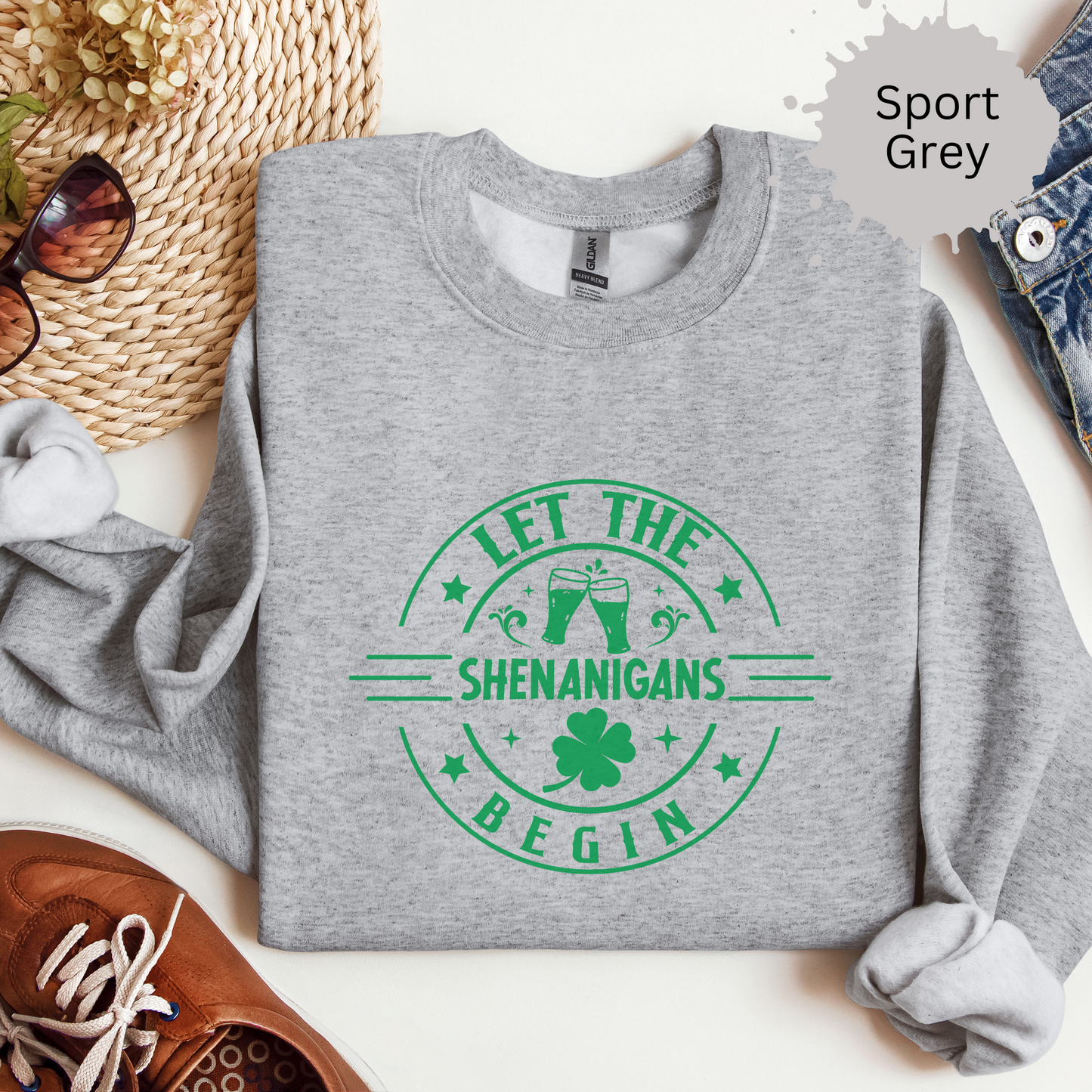 Shenanigans Galore Crewneck Sweatshirt