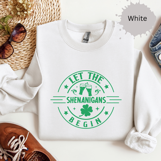 Shenanigans Galore Crewneck Sweatshirt