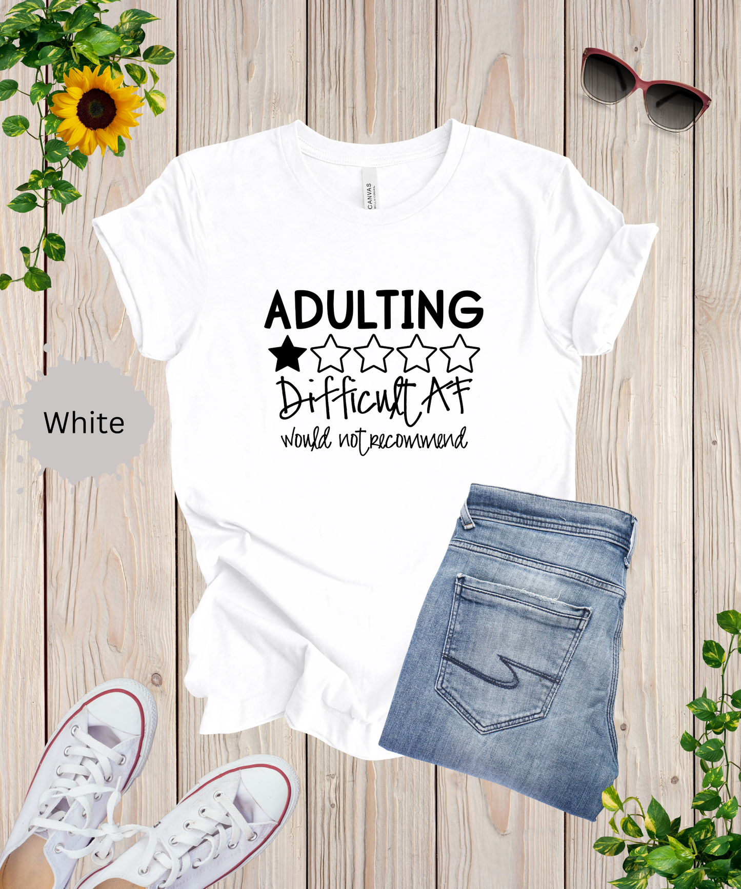 Adulting is Difficult AF T-Shirt