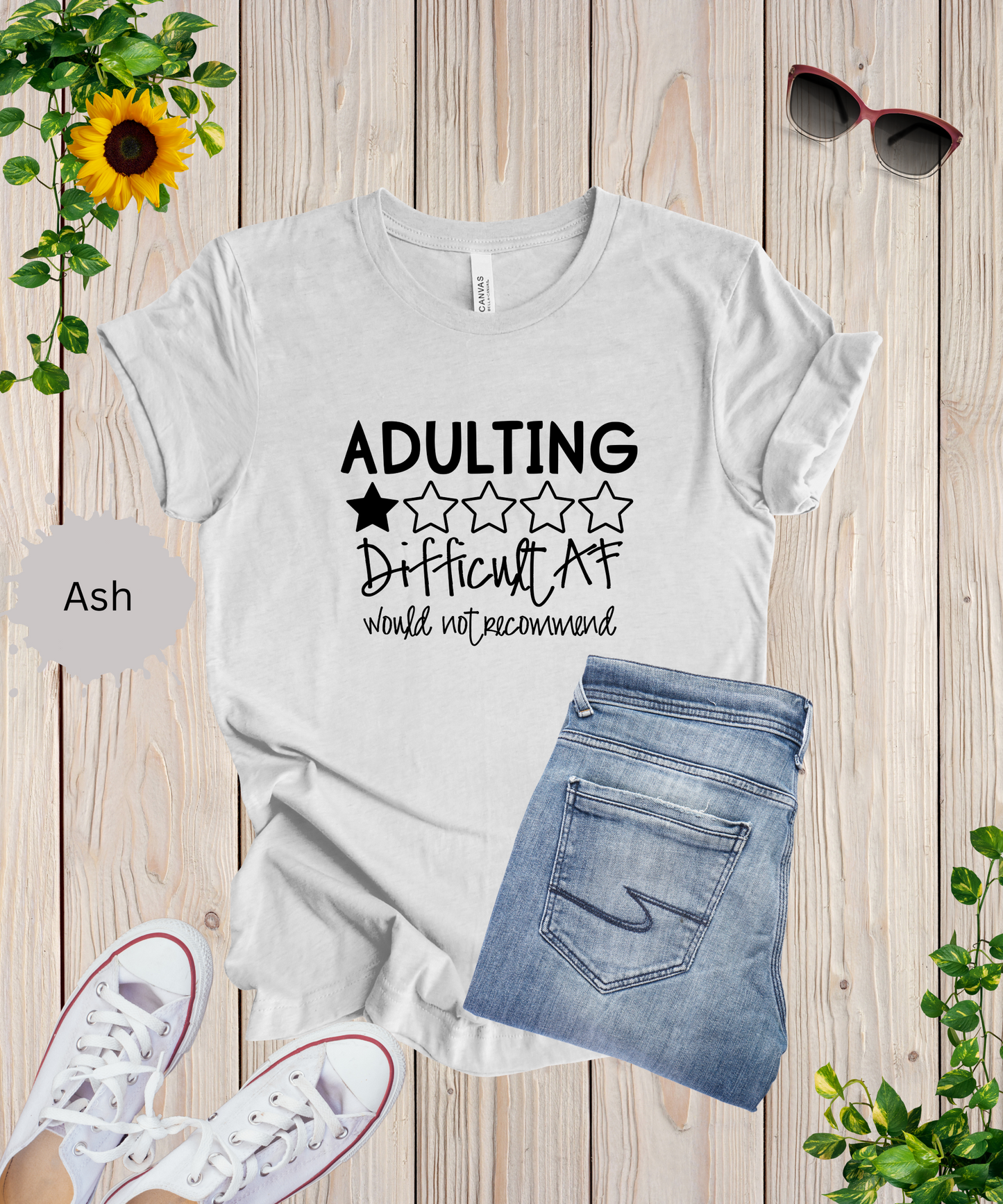 Adulting is Difficult AF T-Shirt