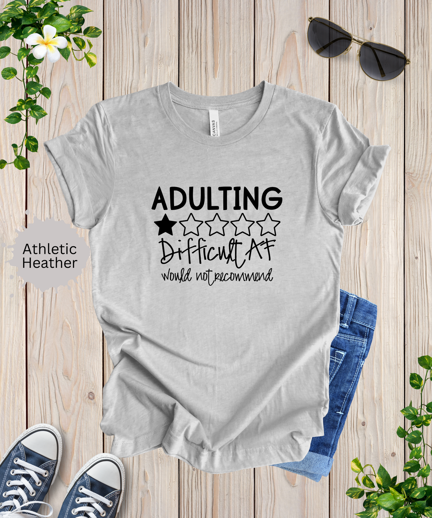 Adulting is Difficult AF T-Shirt