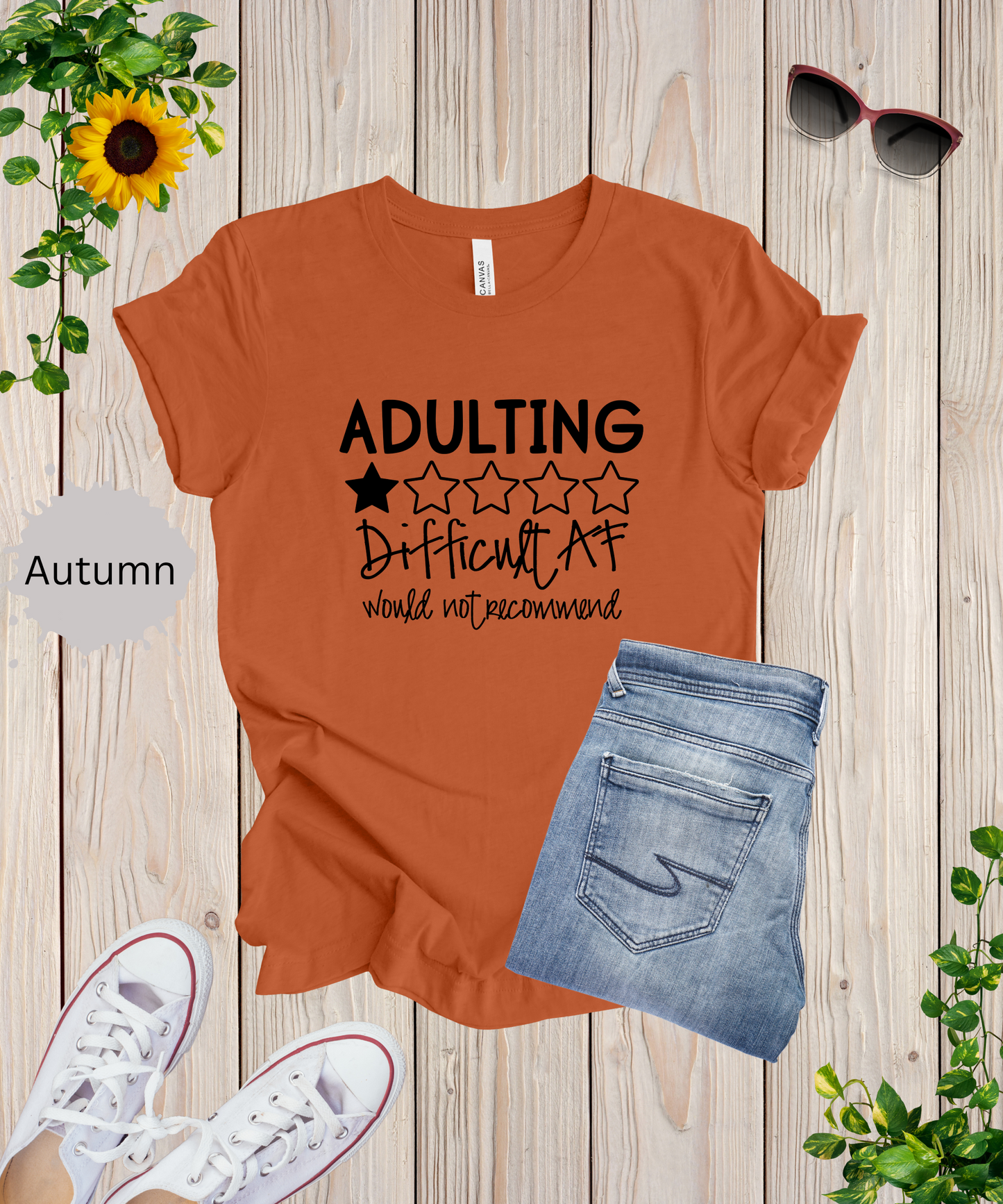 Adulting is Difficult AF T-Shirt