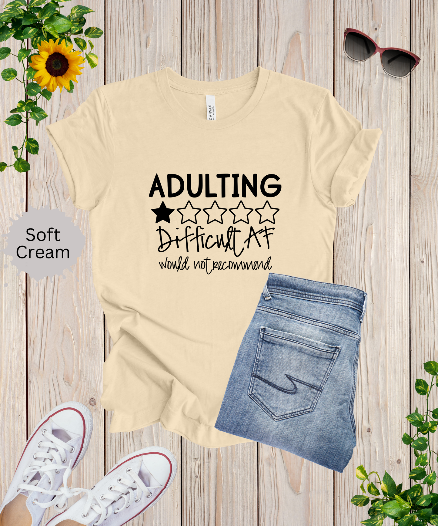 Adulting is Difficult AF T-Shirt