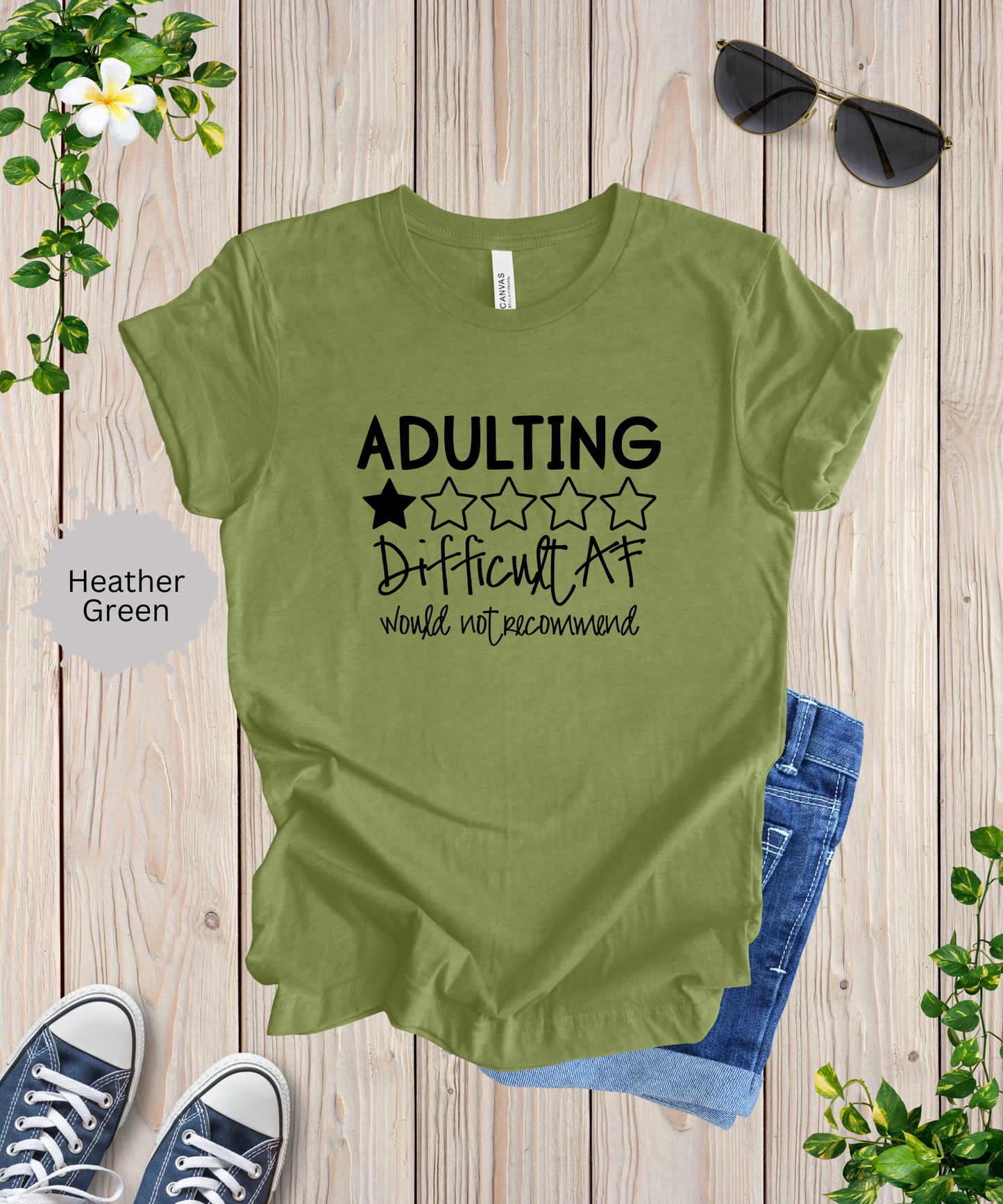 Adulting is Difficult AF T-Shirt