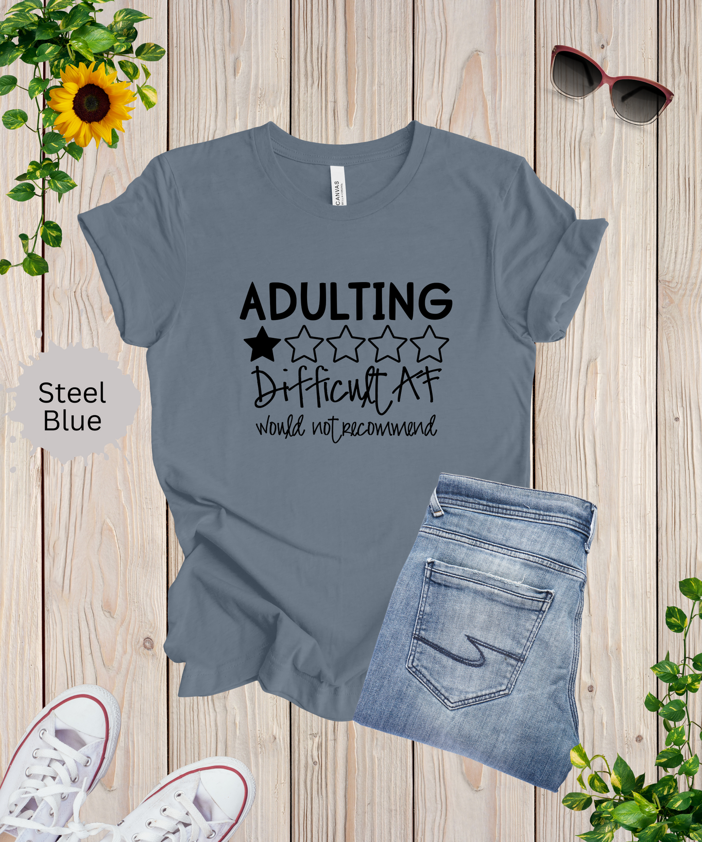 Adulting is Difficult AF T-Shirt