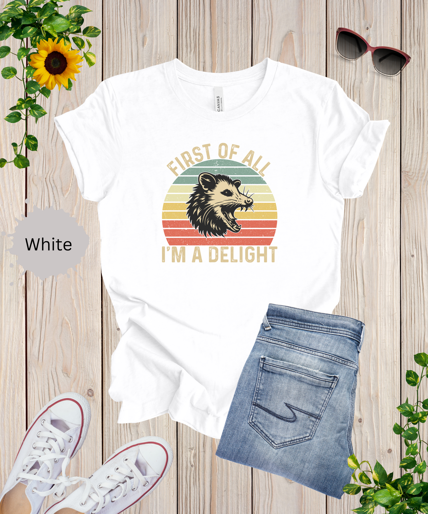 Im a Delight Possum T-Shirt