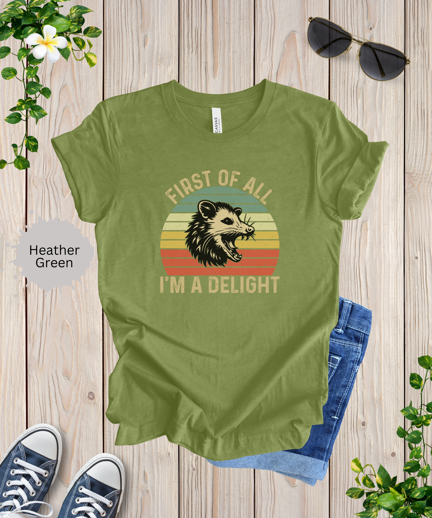 Im a Delight Possum T-Shirt