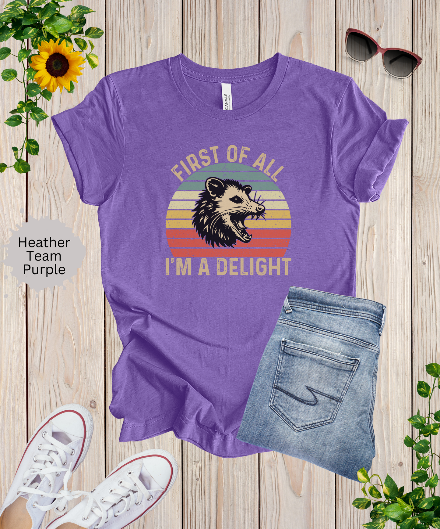 Im a Delight Possum T-Shirt