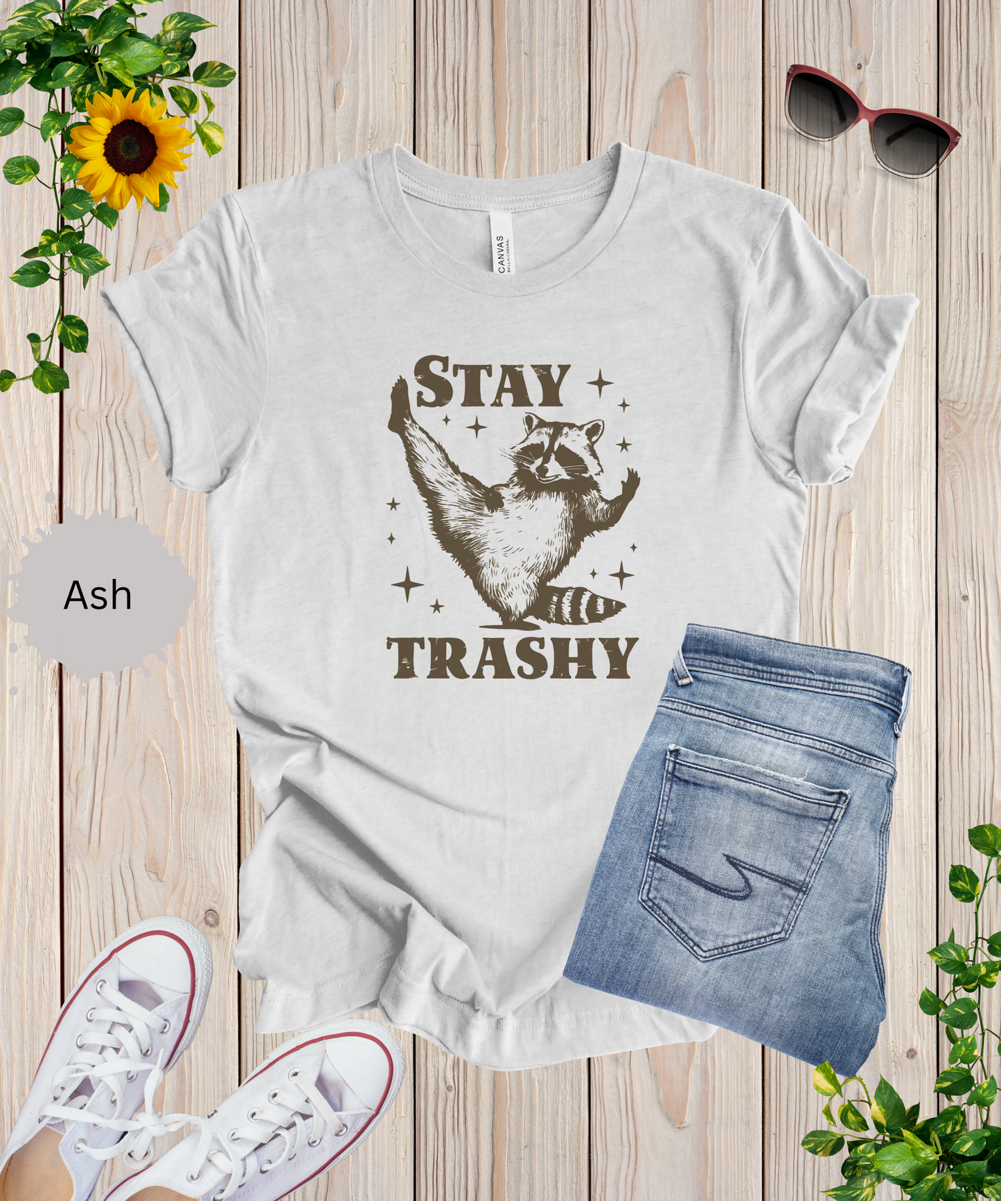 Stay Trashy Dancing Racoon T-Shirt