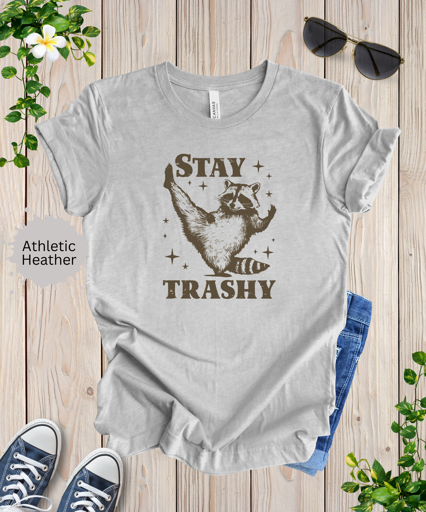 Stay Trashy Dancing Racoon T-Shirt