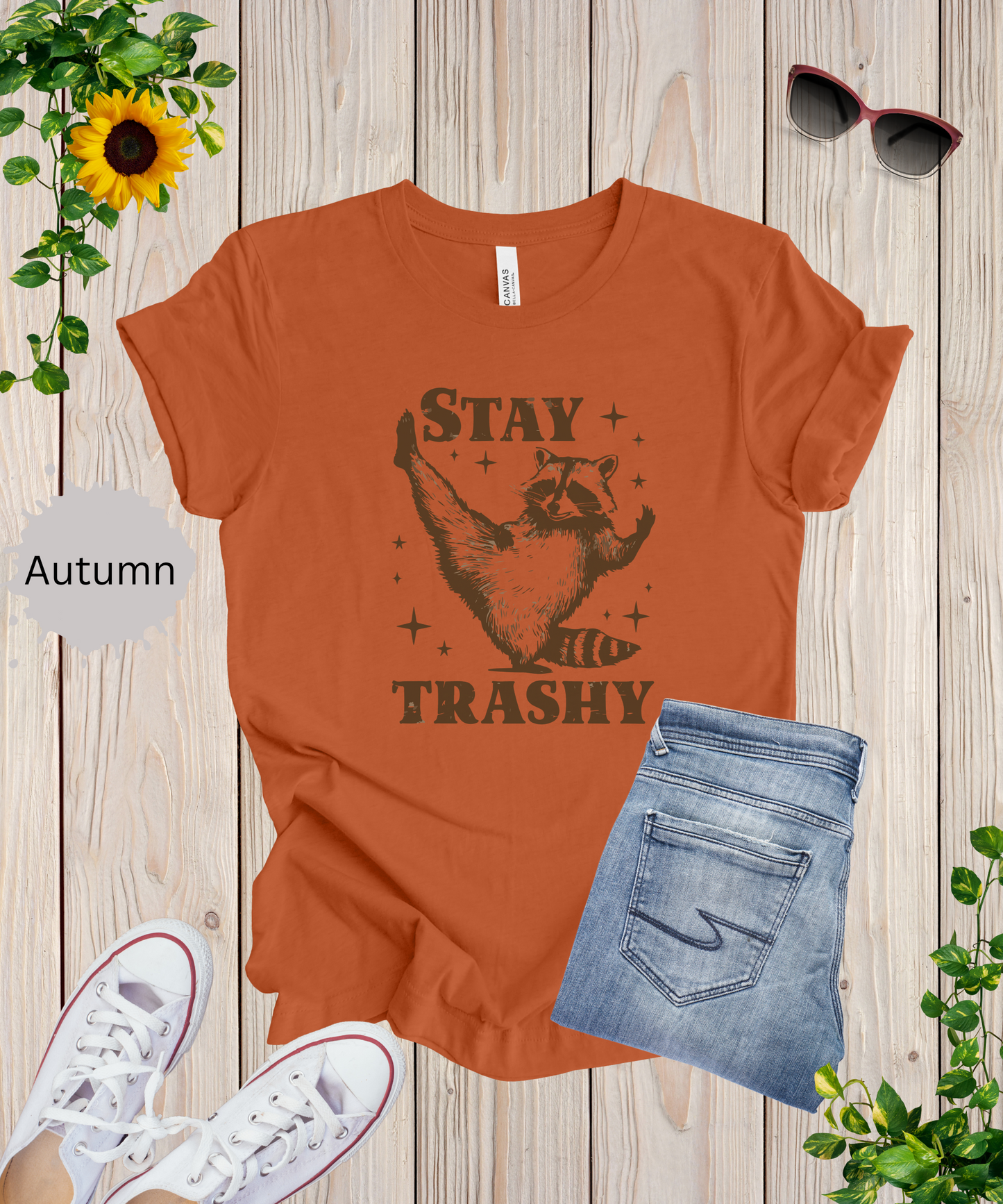 Stay Trashy Dancing Racoon T-Shirt