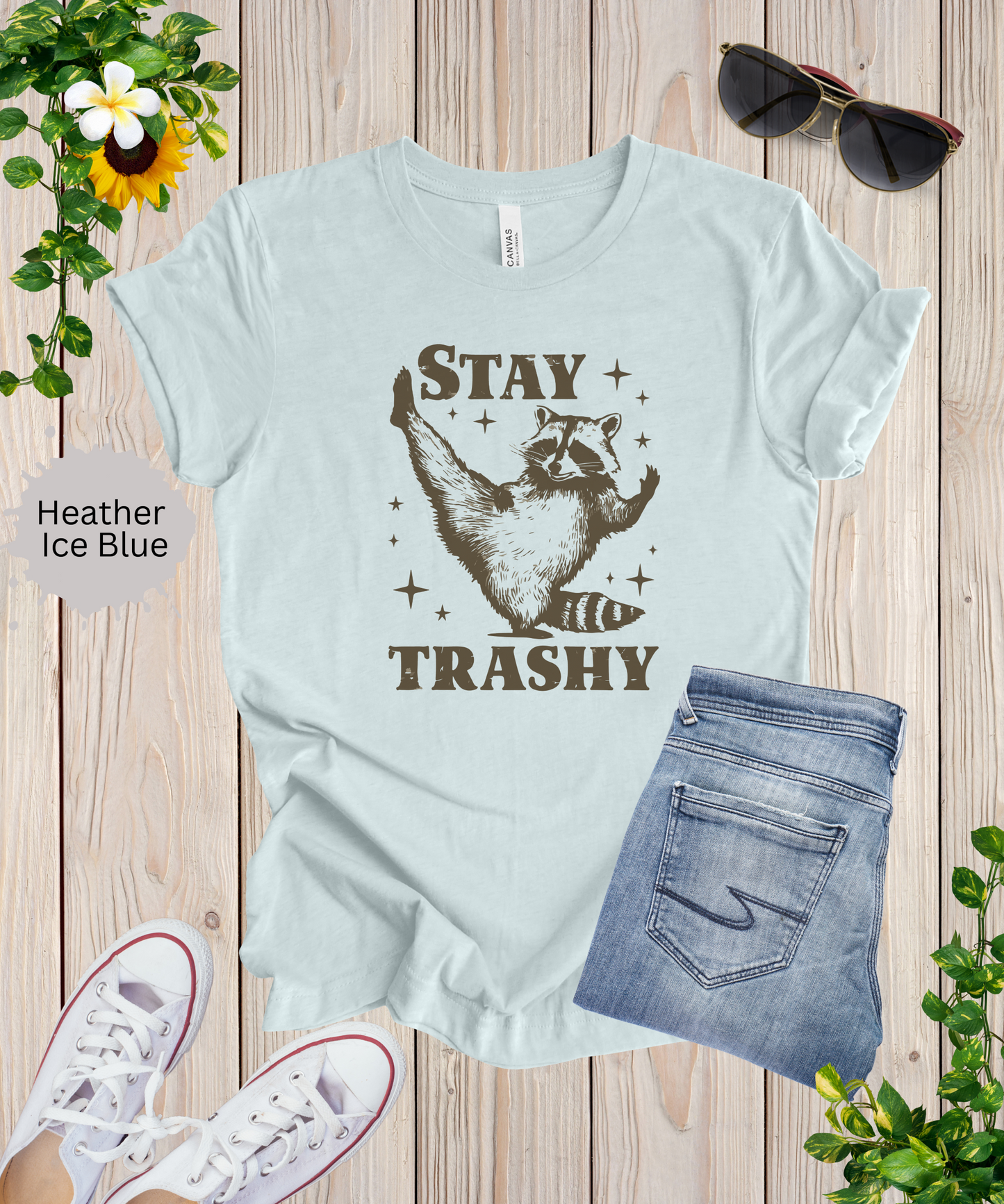 Stay Trashy Dancing Racoon T-Shirt