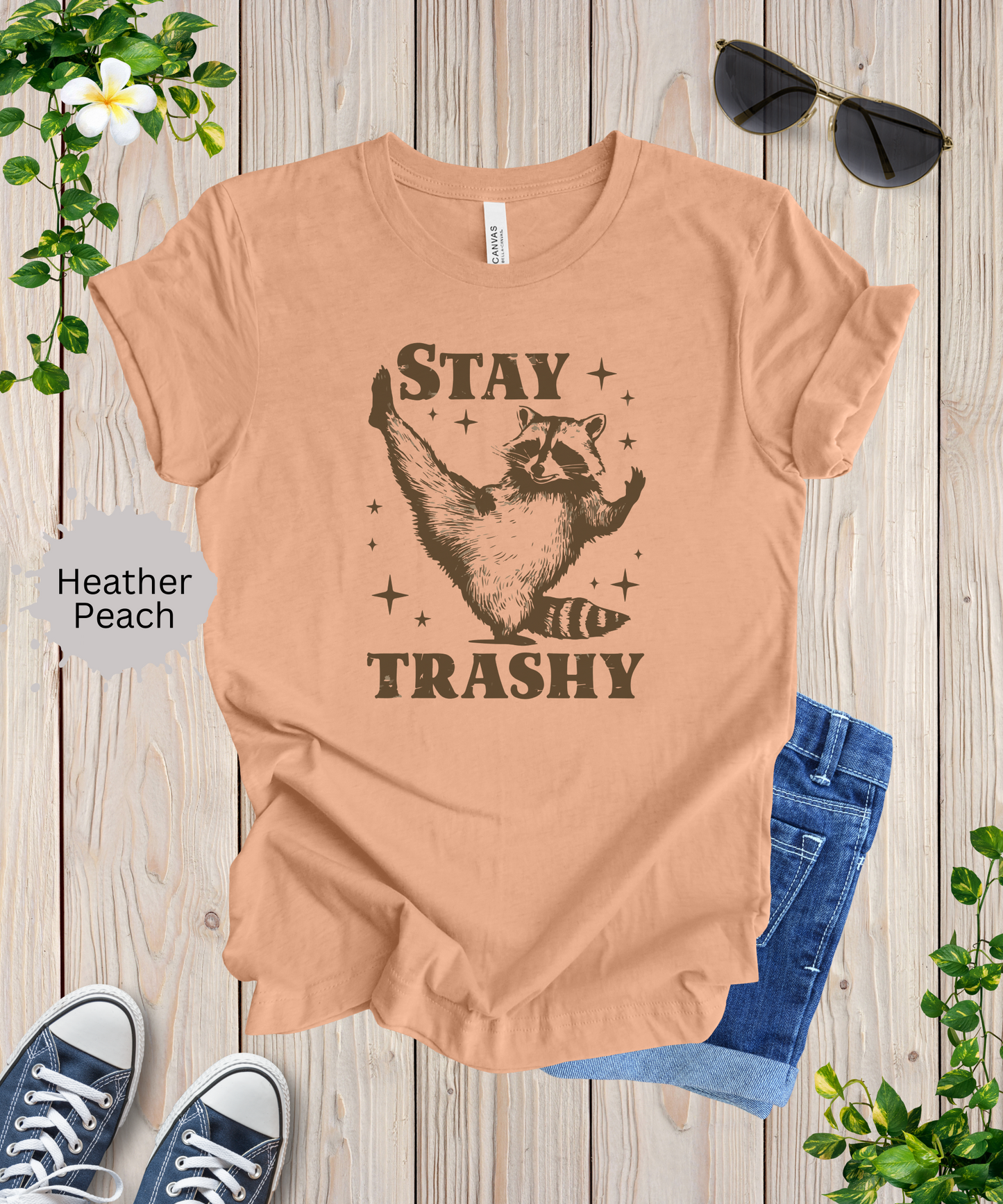 Stay Trashy Dancing Racoon T-Shirt