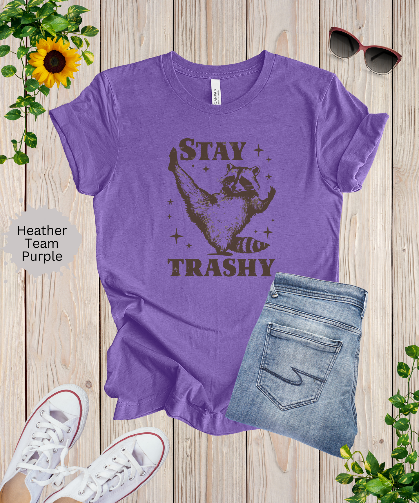 Stay Trashy Dancing Racoon T-Shirt