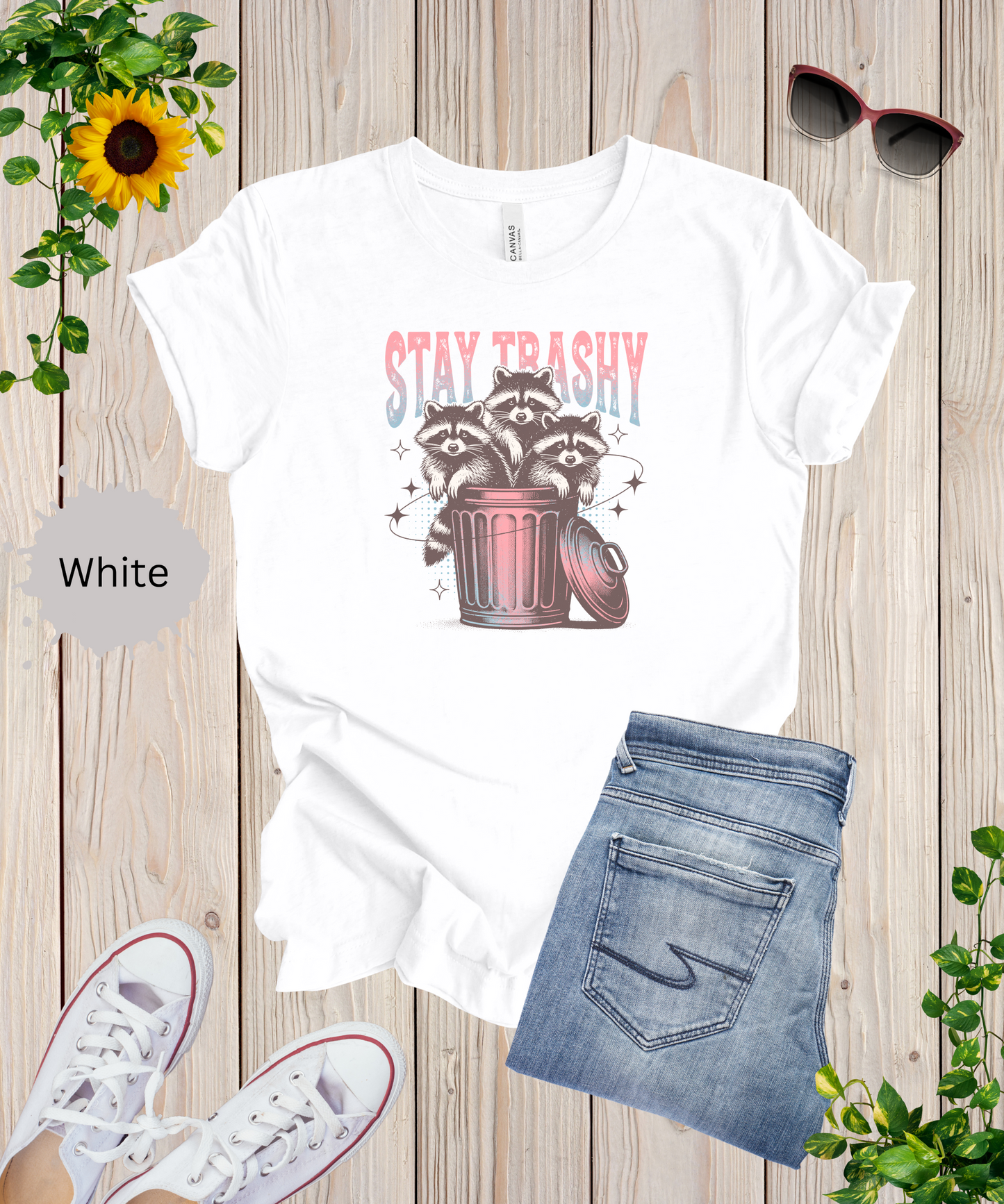 Stay Trashy Racoon T-Shirt