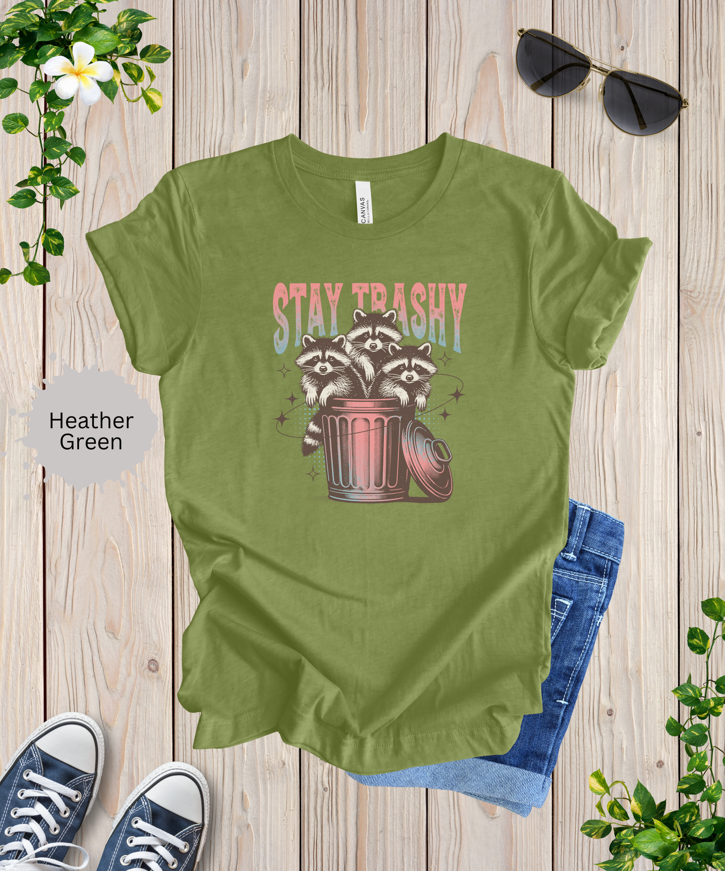 Stay Trashy Racoon T-Shirt