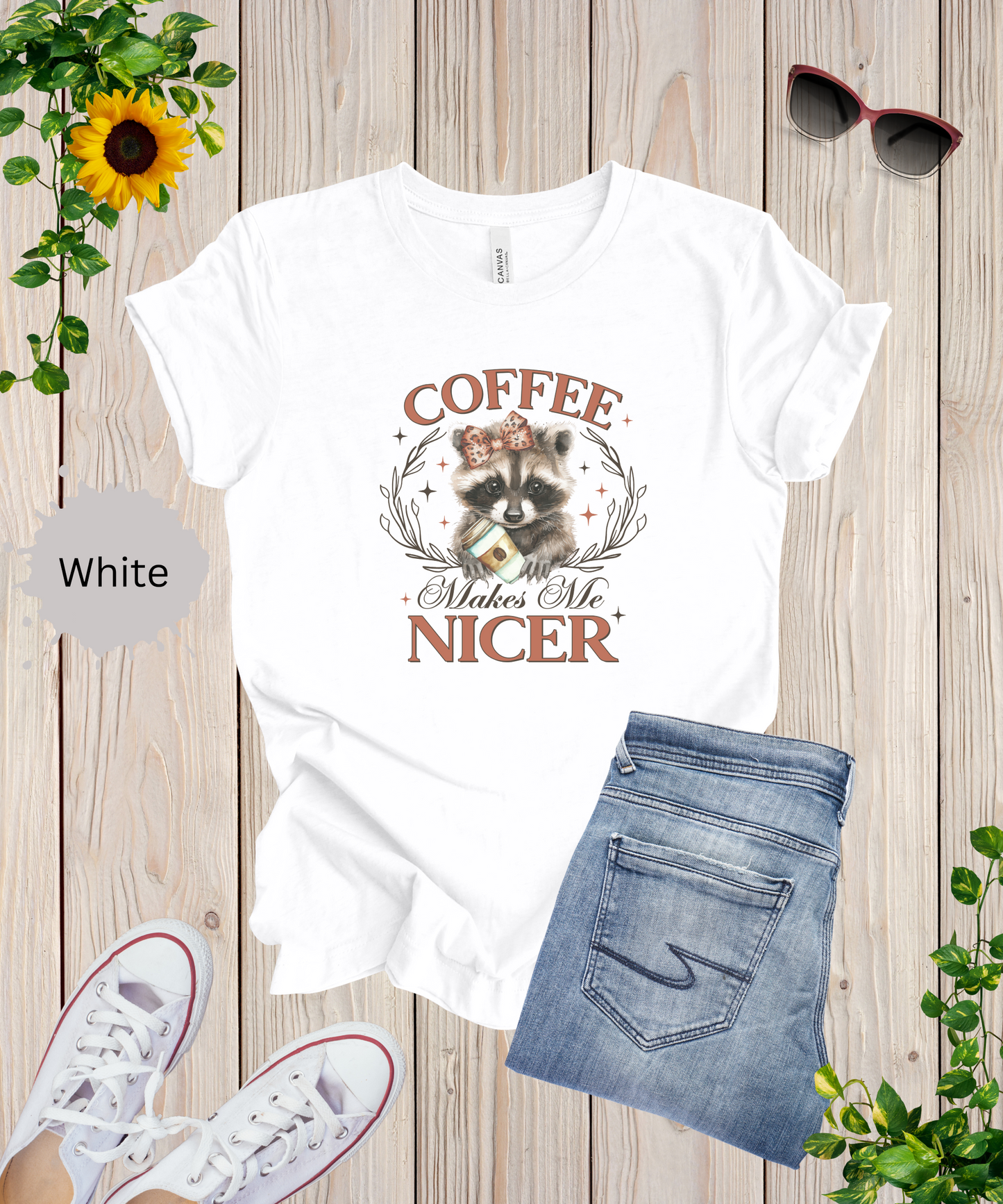 Coffee Makes Me Nicer T-Shirt