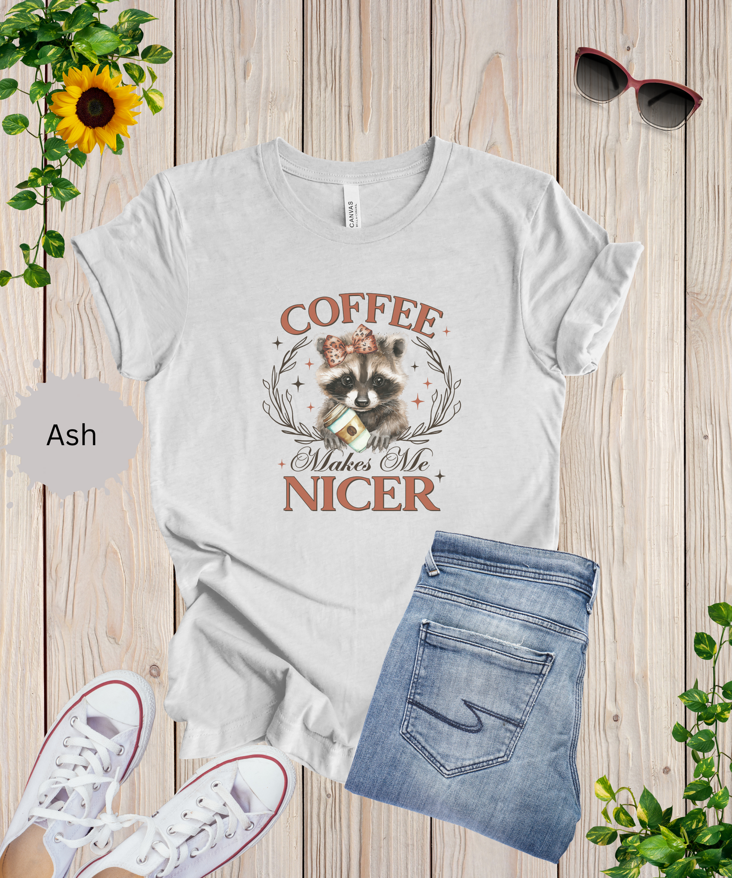 Coffee Makes Me Nicer T-Shirt