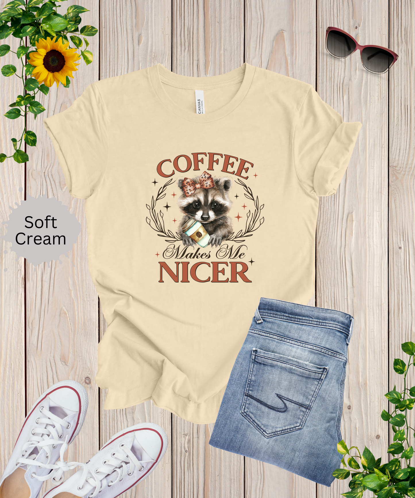 Coffee Makes Me Nicer T-Shirt