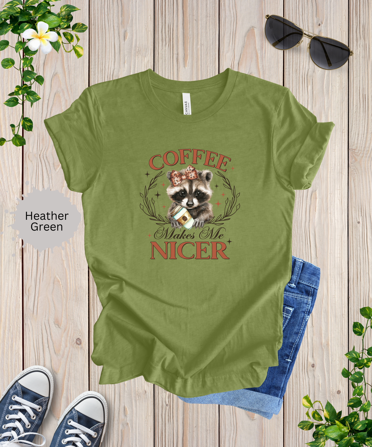 Coffee Makes Me Nicer T-Shirt