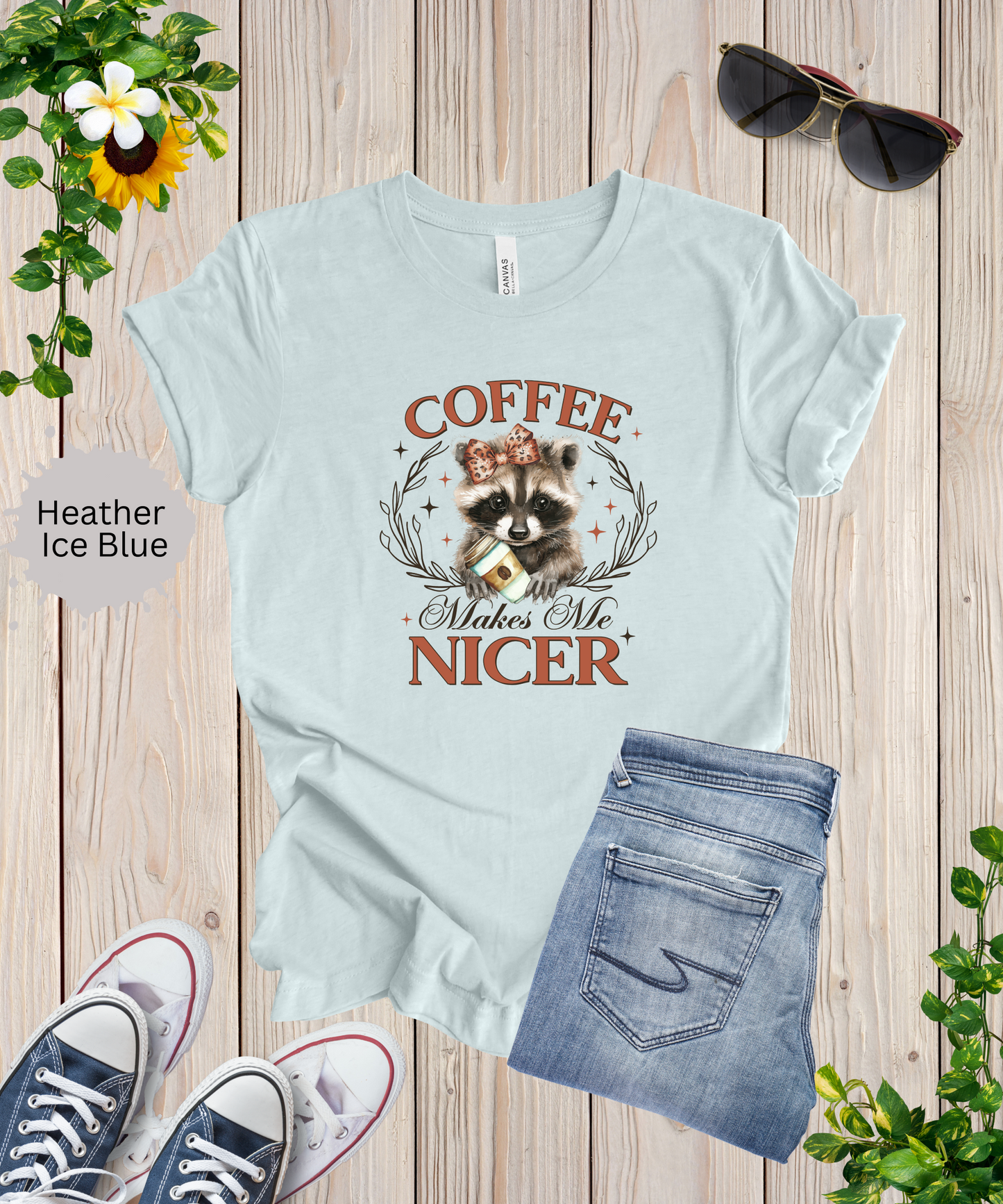 Coffee Makes Me Nicer T-Shirt