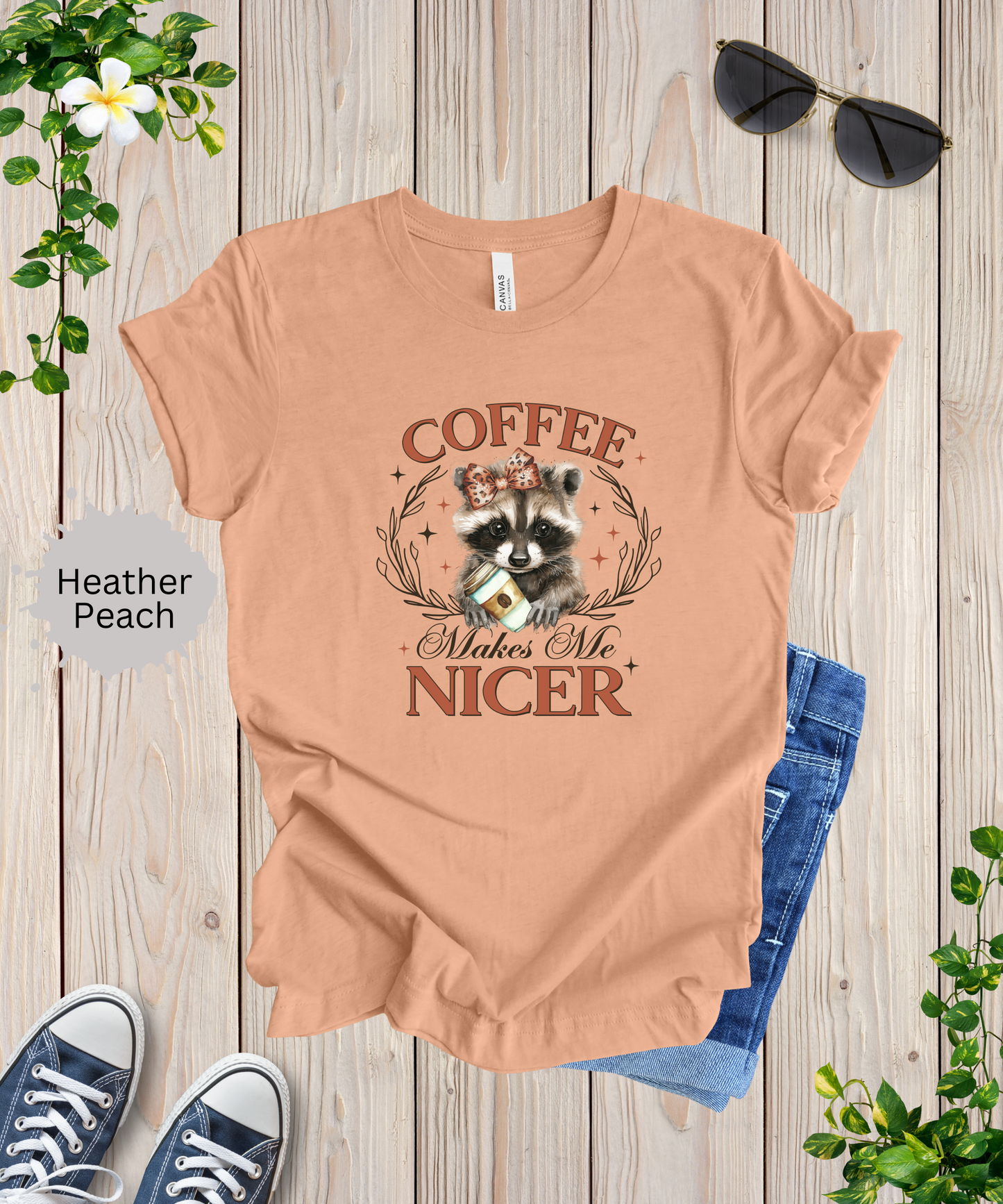 Coffee Makes Me Nicer T-Shirt