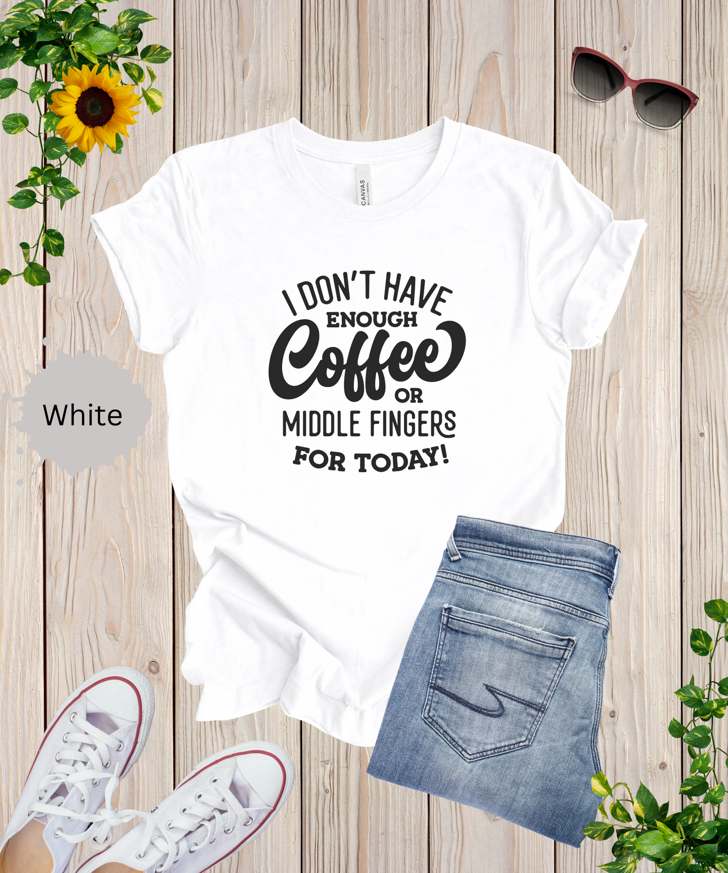 Caffeine and Comebacks T-Shirt