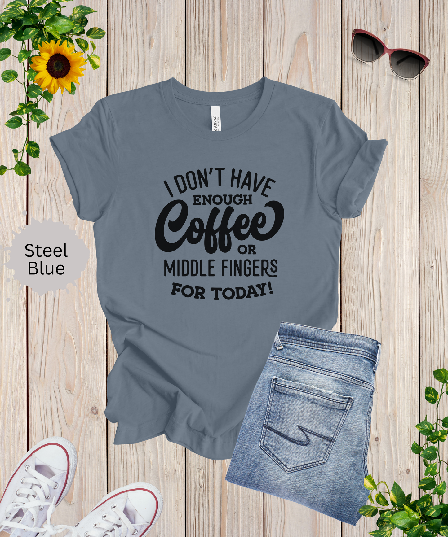 Caffeine and Comebacks T-Shirt