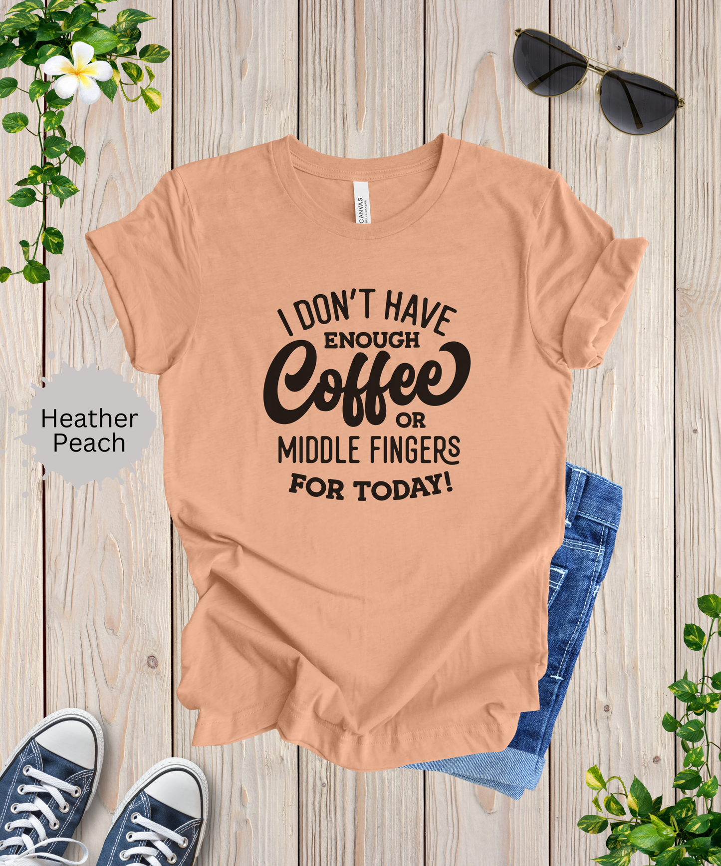 Caffeine and Comebacks T-Shirt