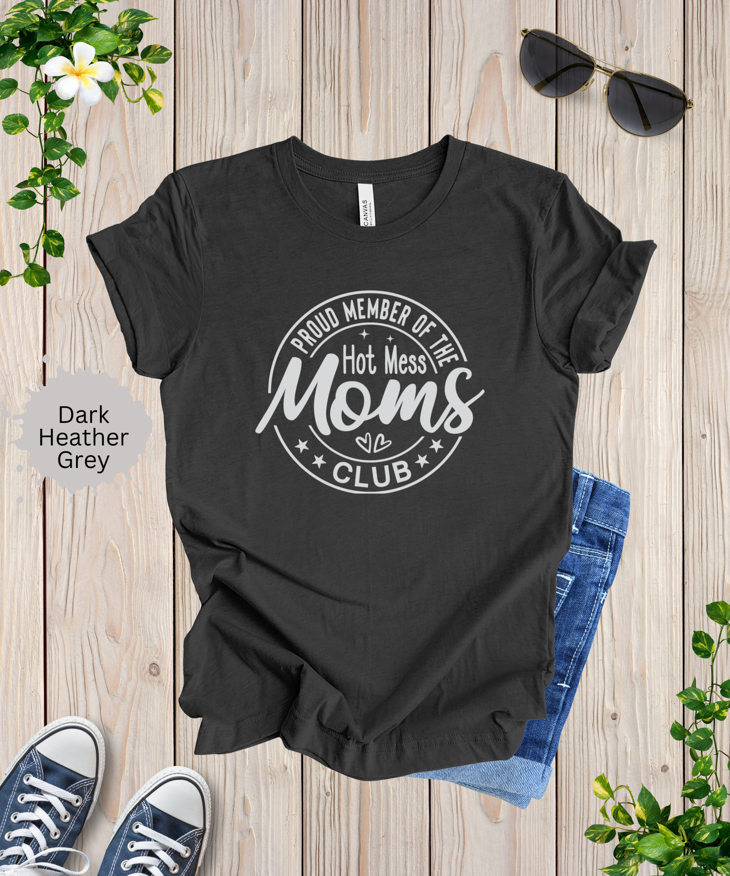 Hot Mess Moms Club T-Shirt