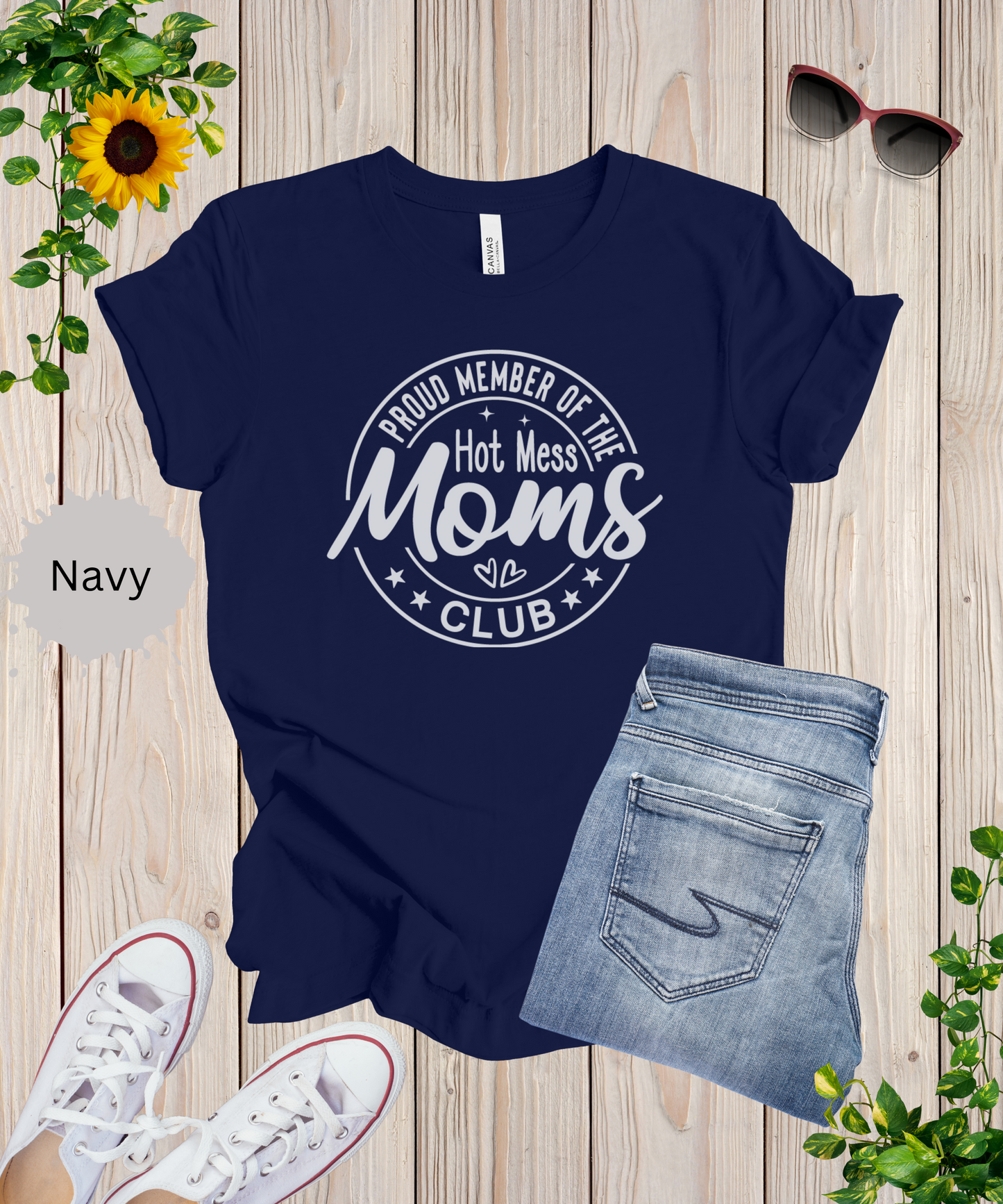 Hot Mess Moms Club T-Shirt