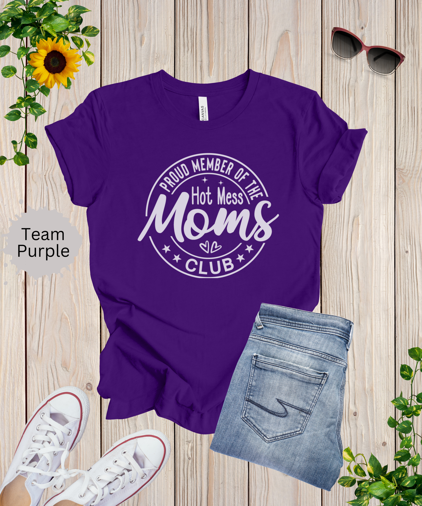 Hot Mess Moms Club T-Shirt